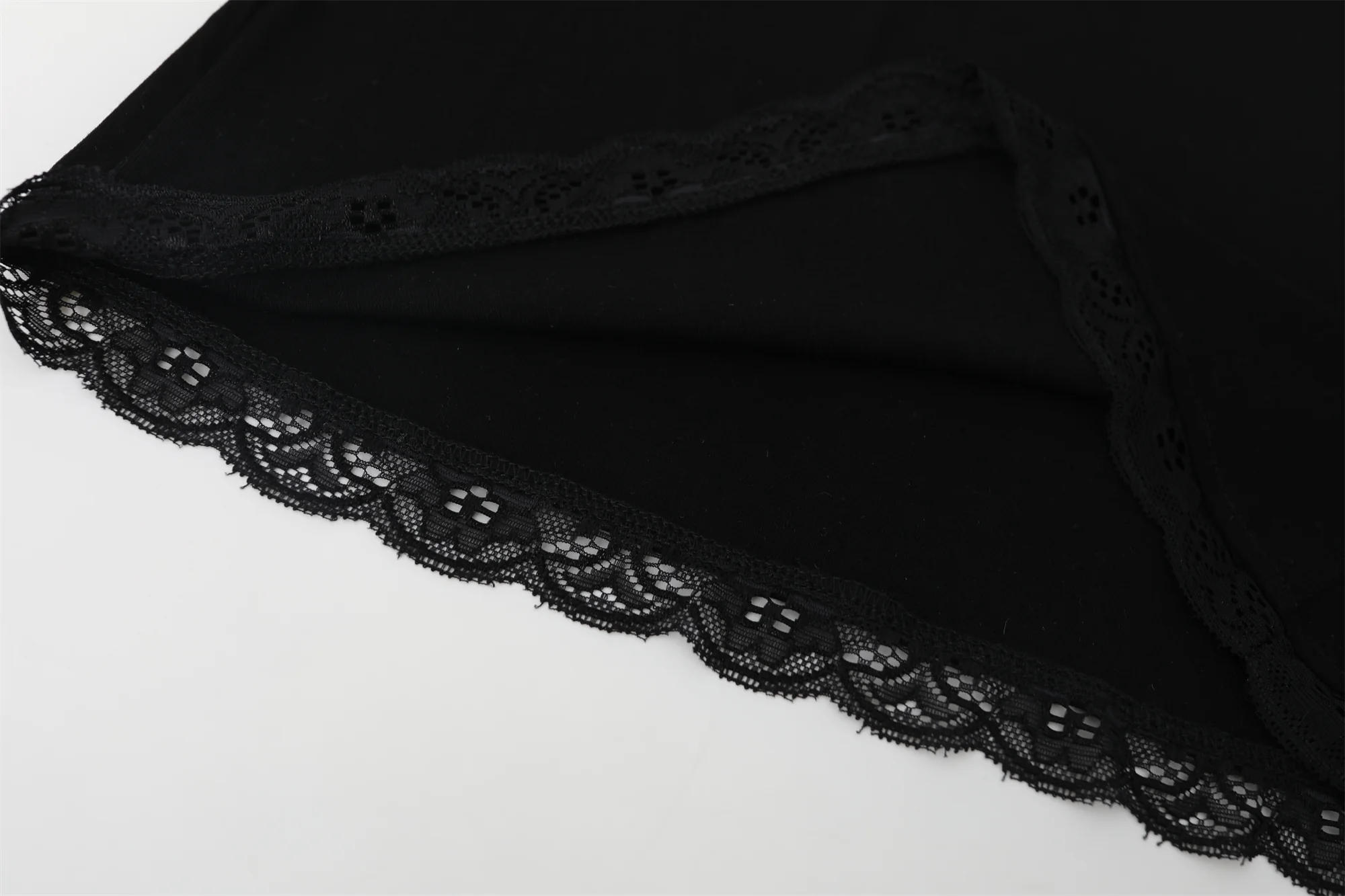 Lace Embroidery Two-piece Dark Coquette Dress - Image 4