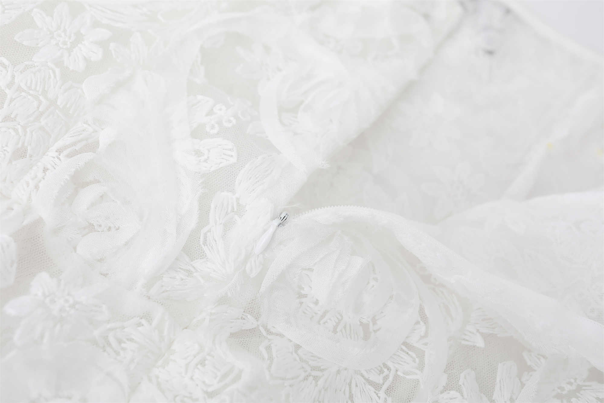 Lace Embroidery Two-piece Dark Coquette Dress - Image 7
