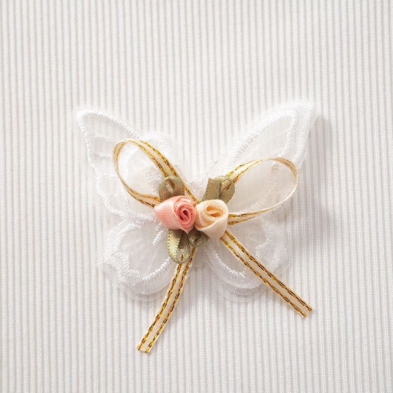 Lace Flower Crop Top - Image 5