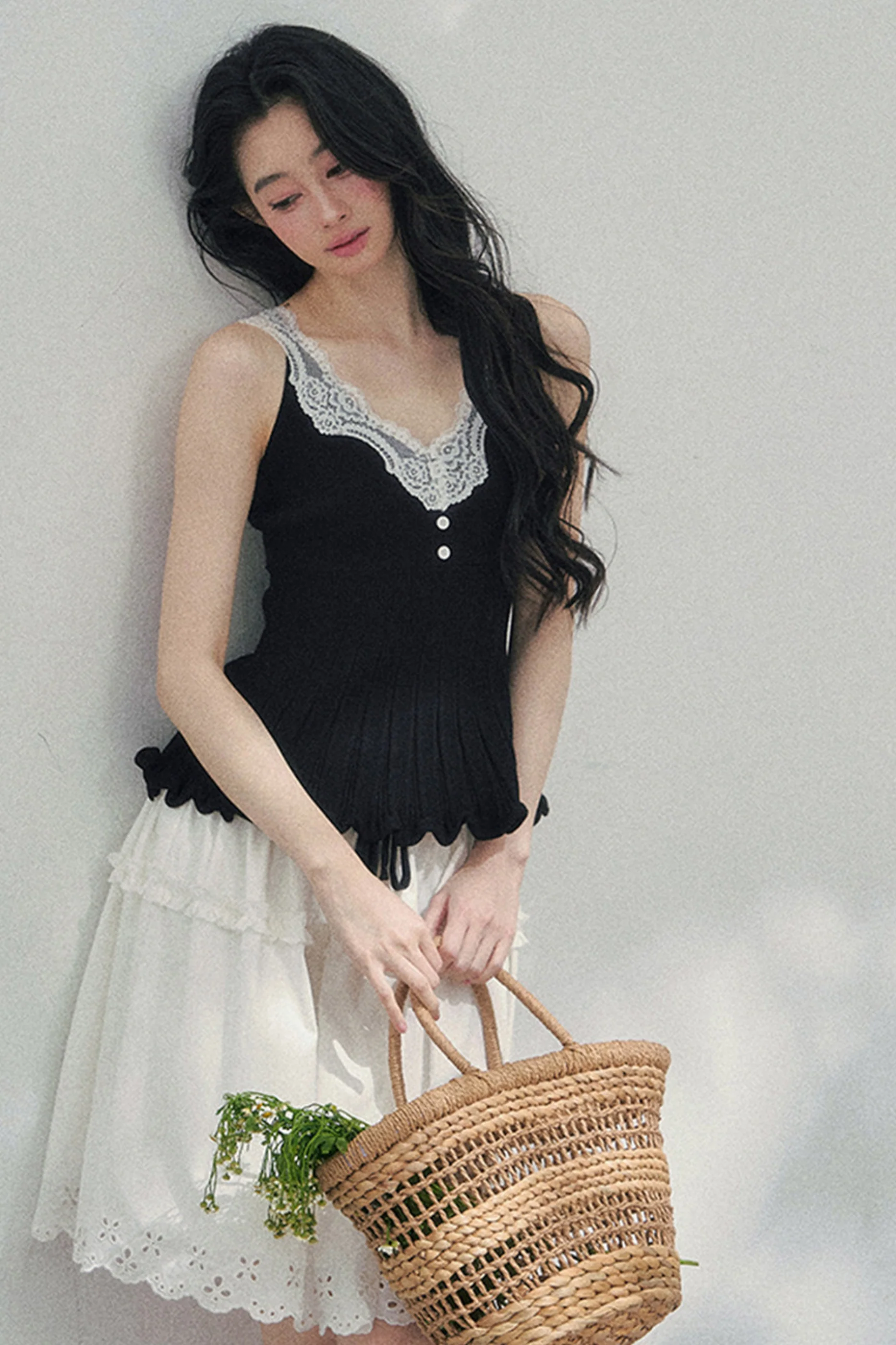 French Lace Jacket + Camisole - Image 10
