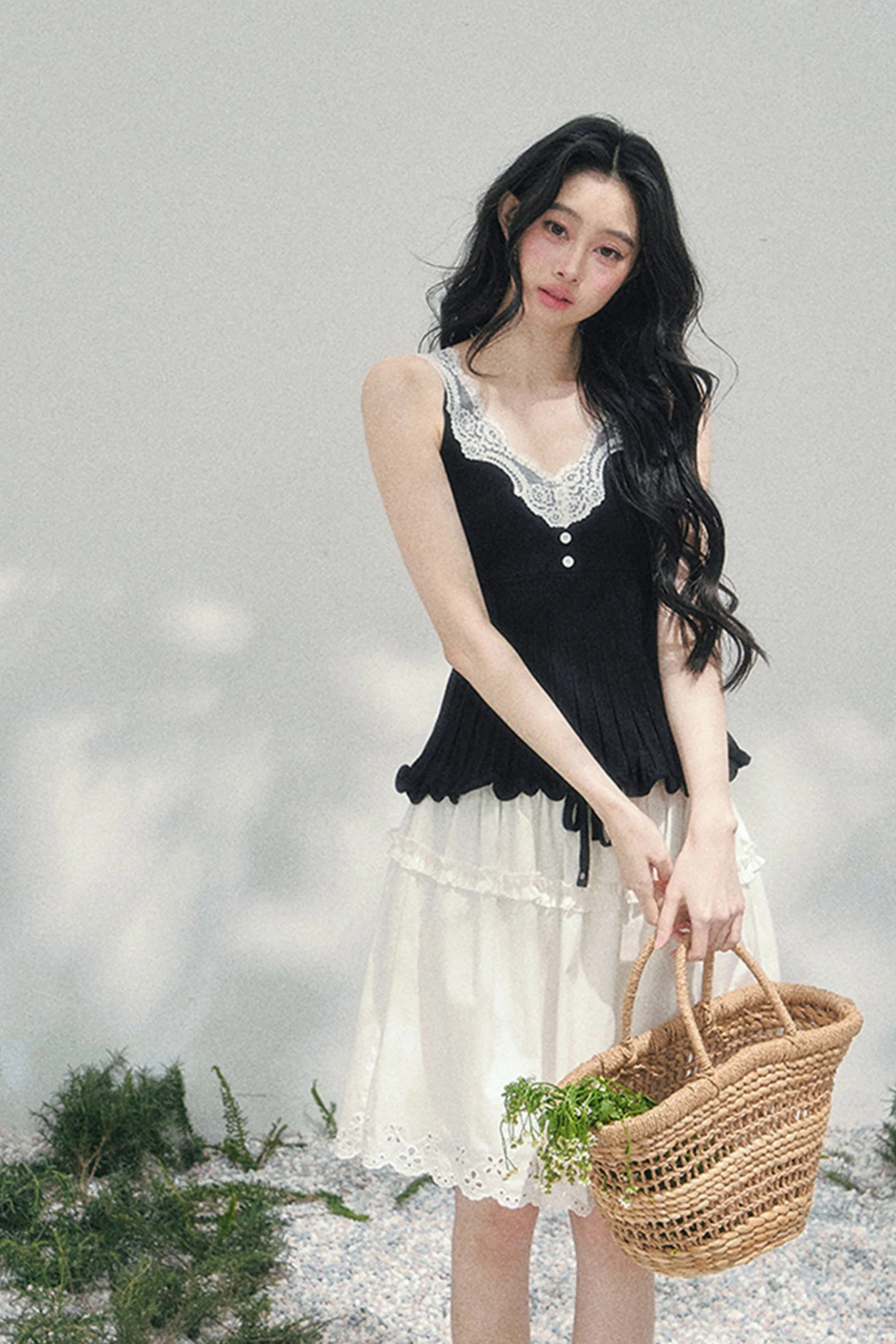 French Lace Jacket + Camisole - Image 16