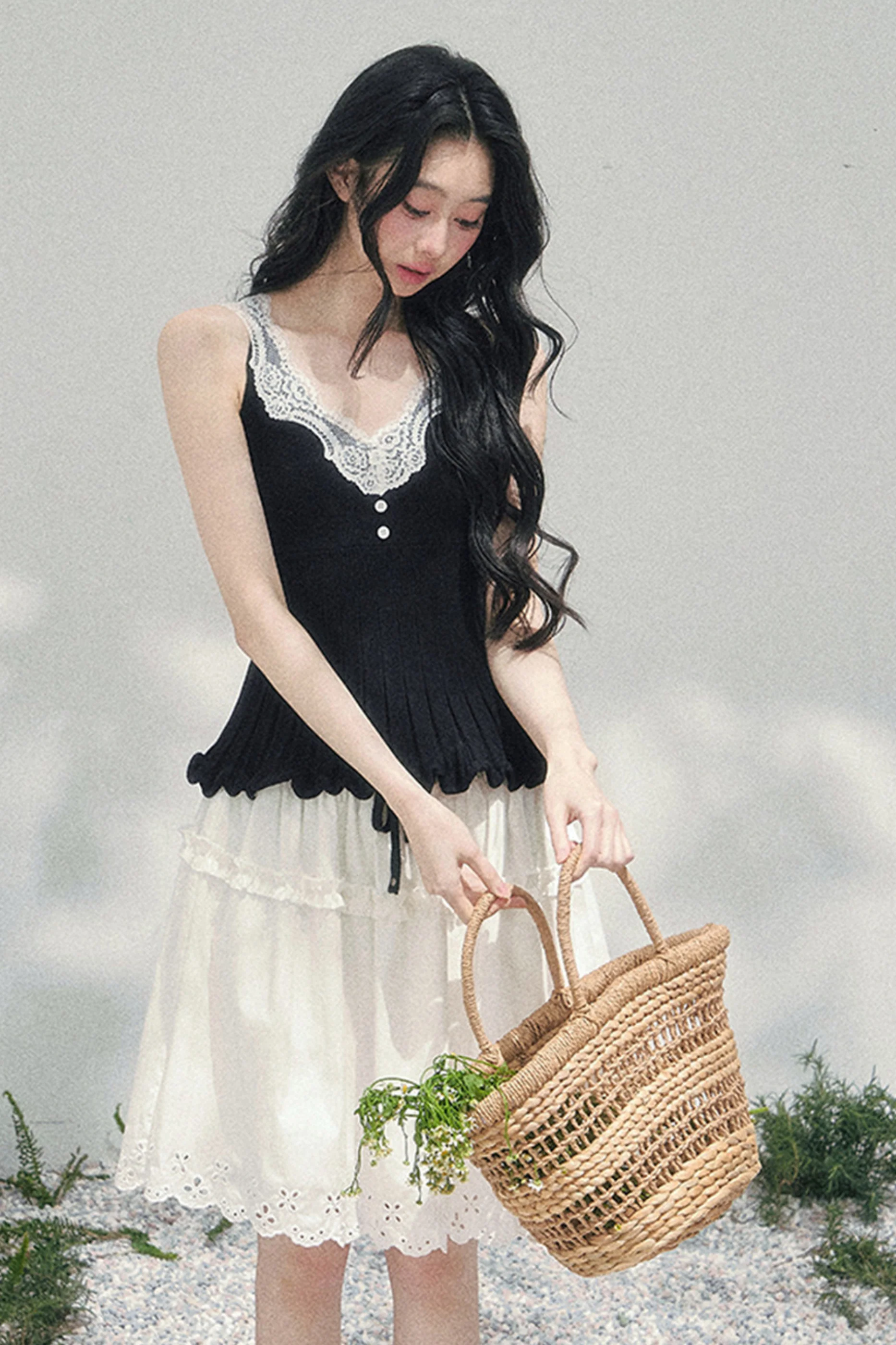 French Lace Jacket + Camisole - Image 18
