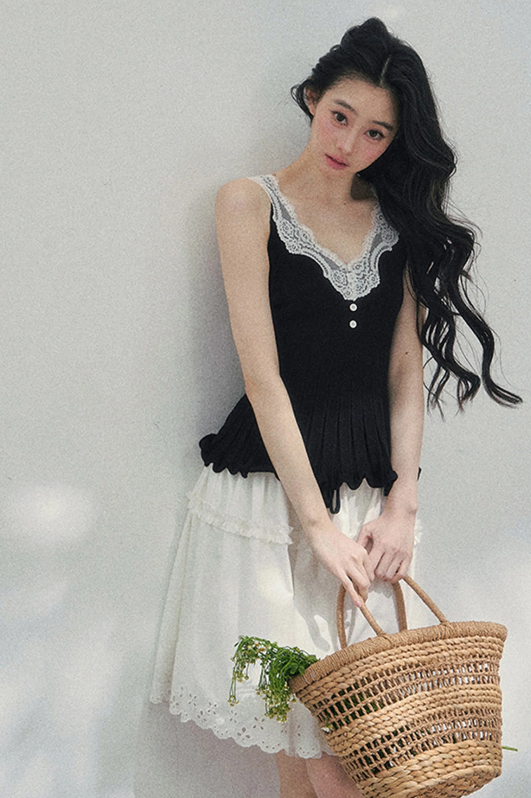 French Lace Jacket + Camisole - Image 23