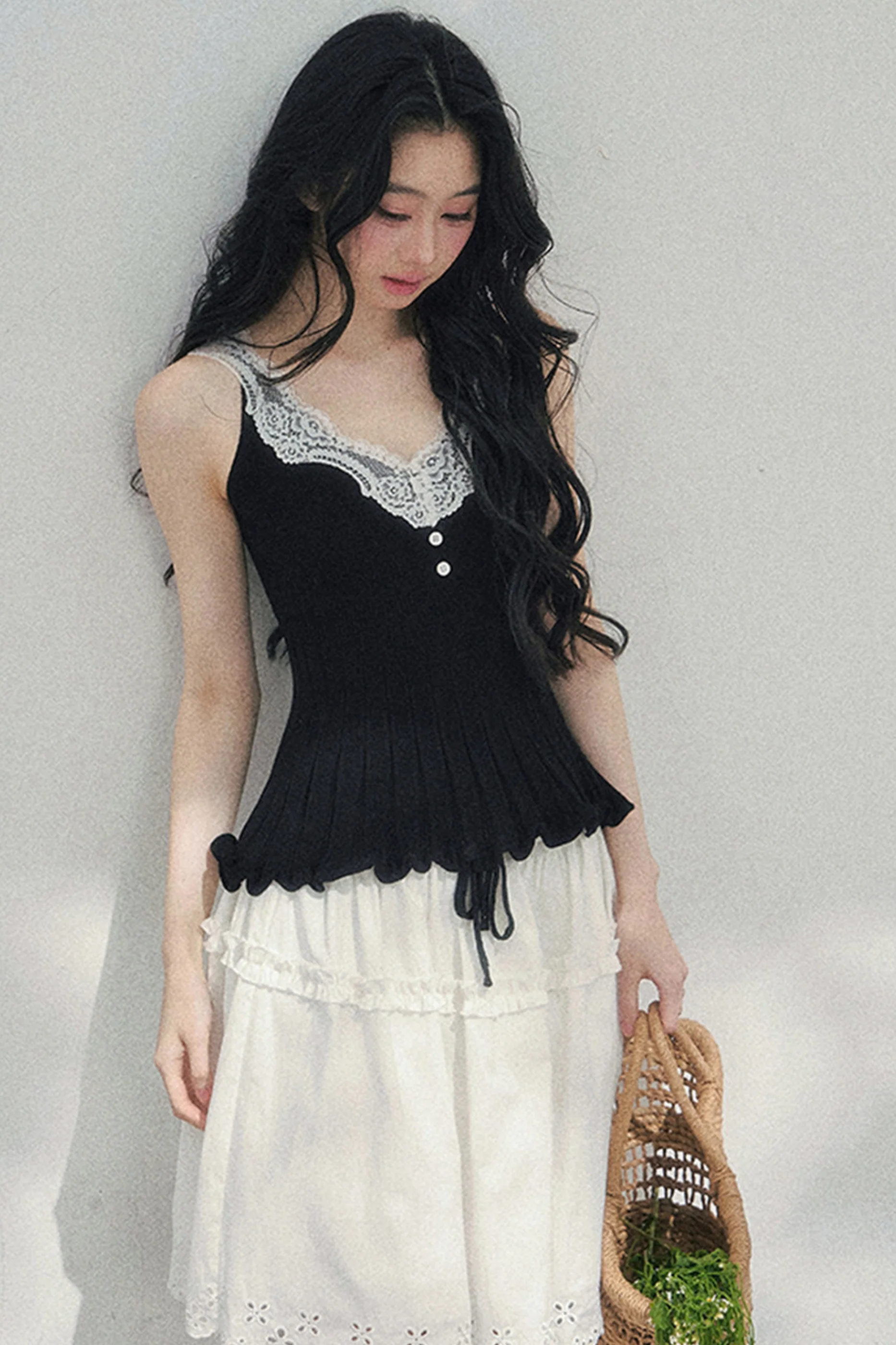 French Lace Jacket + Camisole - Image 24