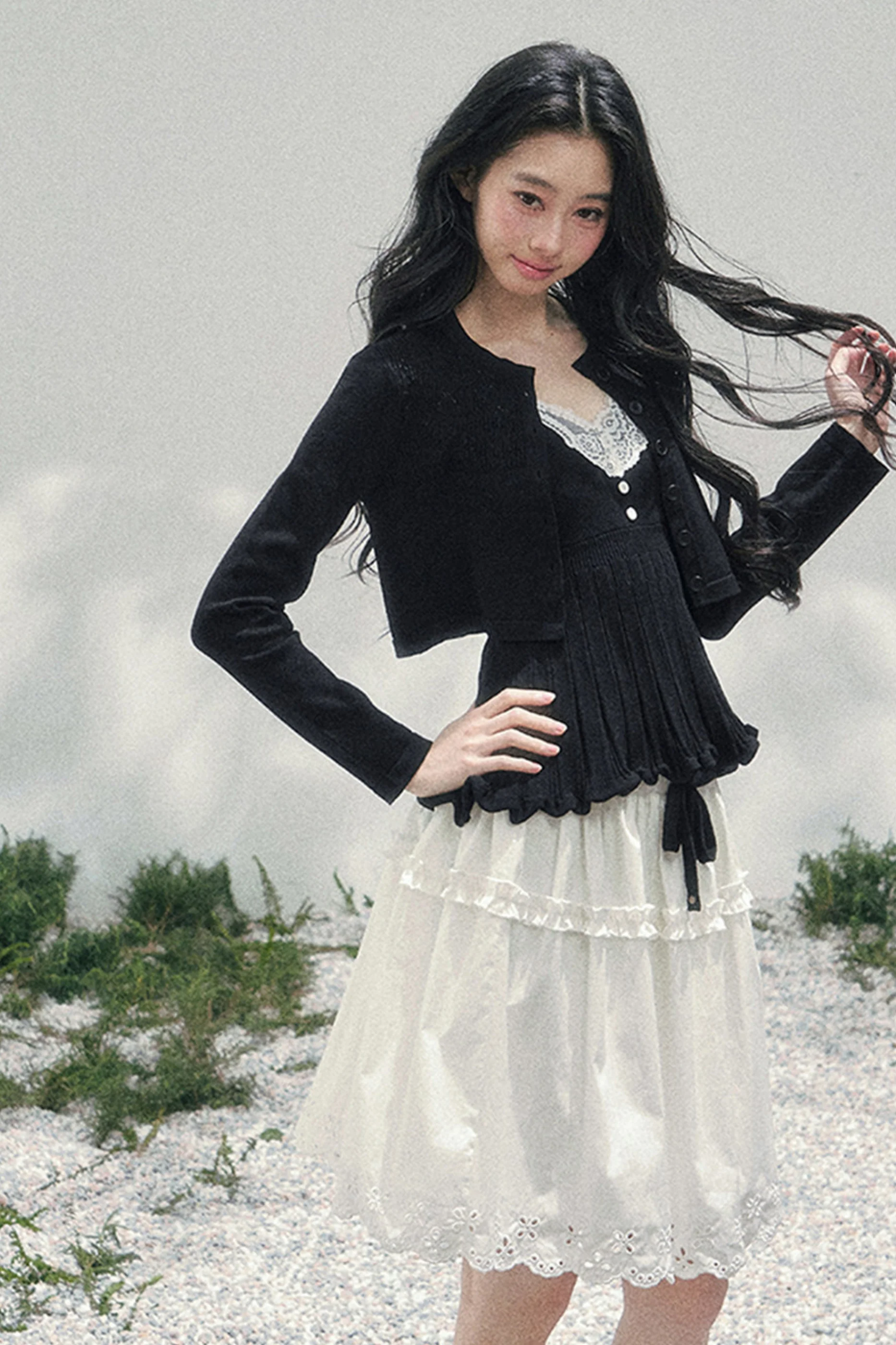 French Lace Jacket + Camisole - Image 5