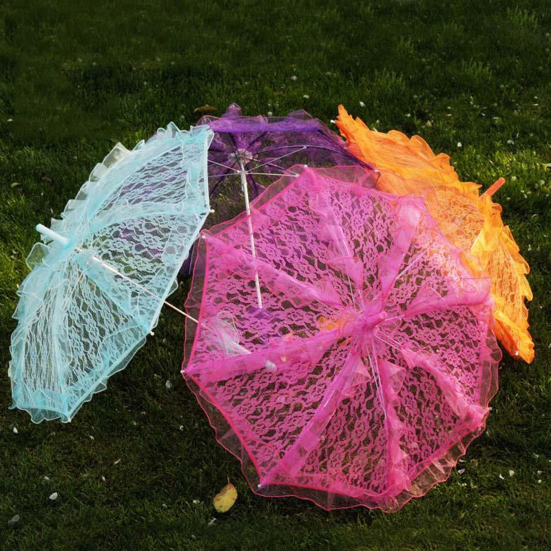 Lace Parasol Umbrella - Image 12