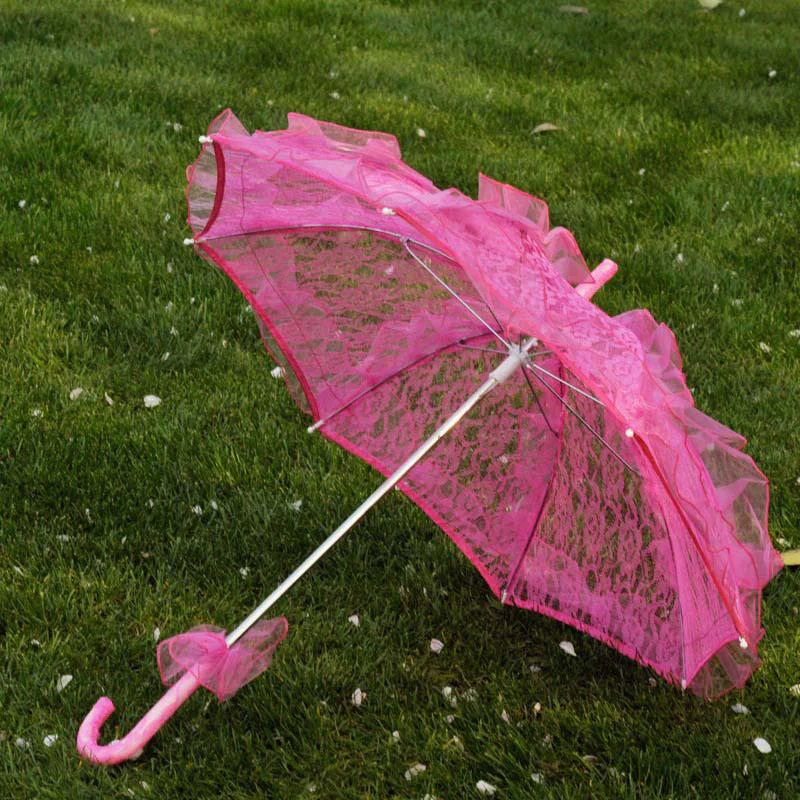 Lace Parasol Umbrella - Image 5