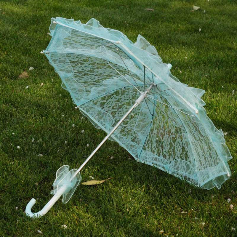 Lace Parasol Umbrella - Image 7