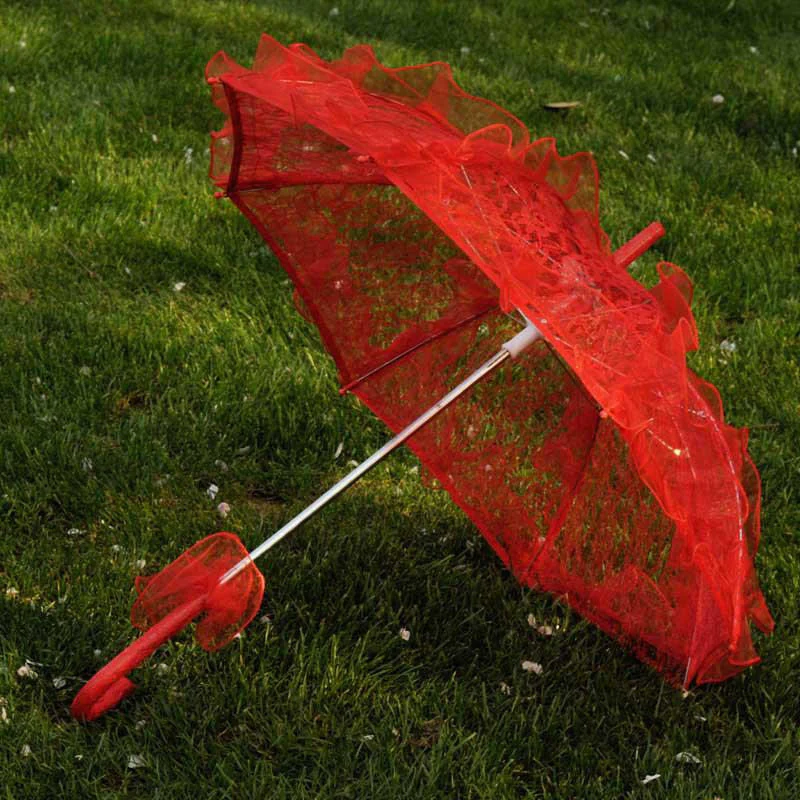 Lace Parasol Umbrella - Image 8
