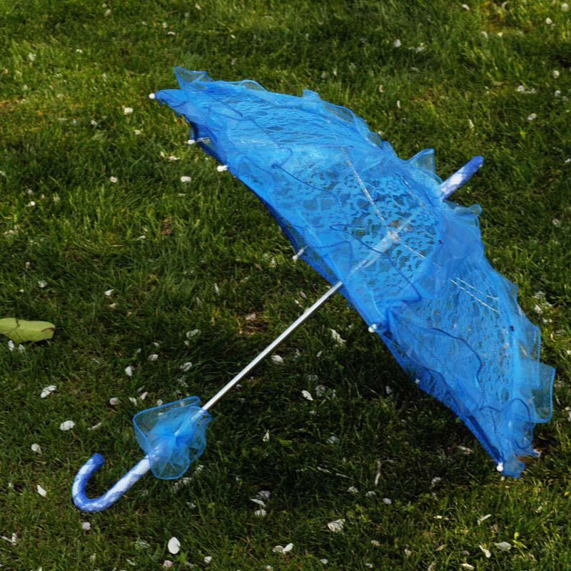 Lace Parasol Umbrella - Image 9