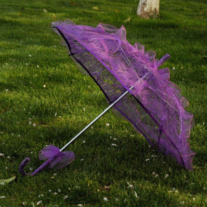 Lace Parasol Umbrella - Image 10