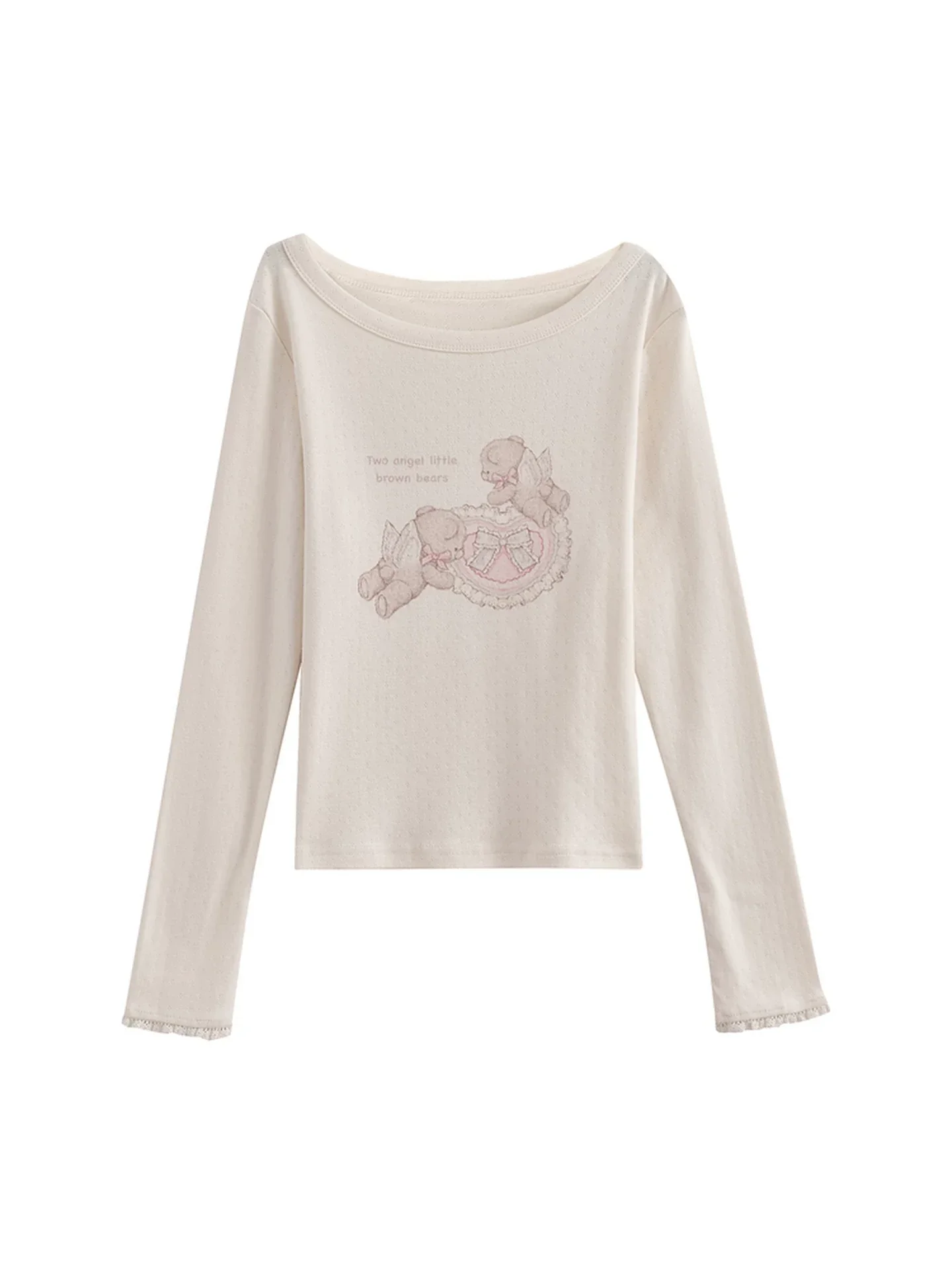 Lace Patchwork Angel Bear Top - Image 12