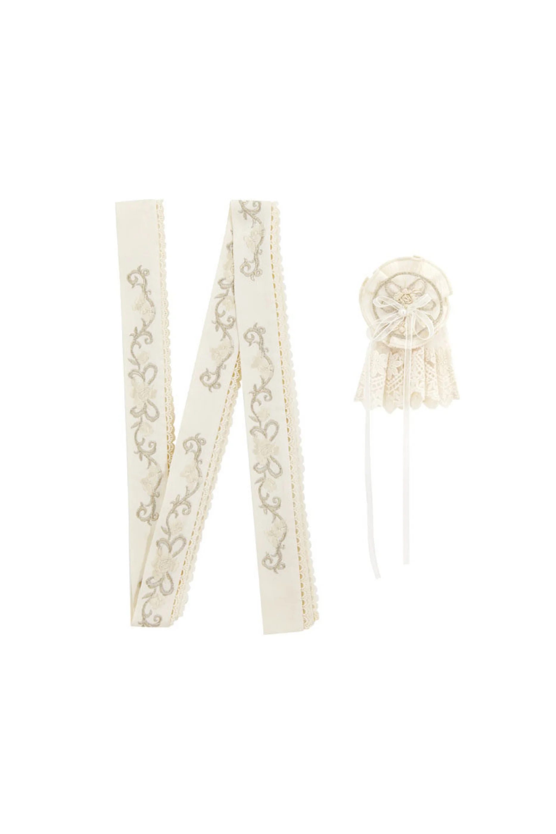 Lace Patchwork Vintage Dress - Image 12