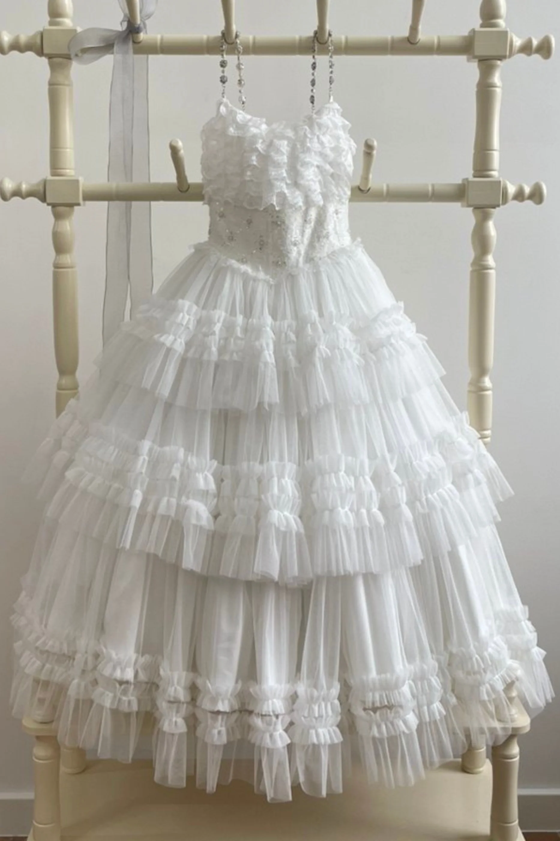Lace Swan Lolita Camisole Dress - Image 31