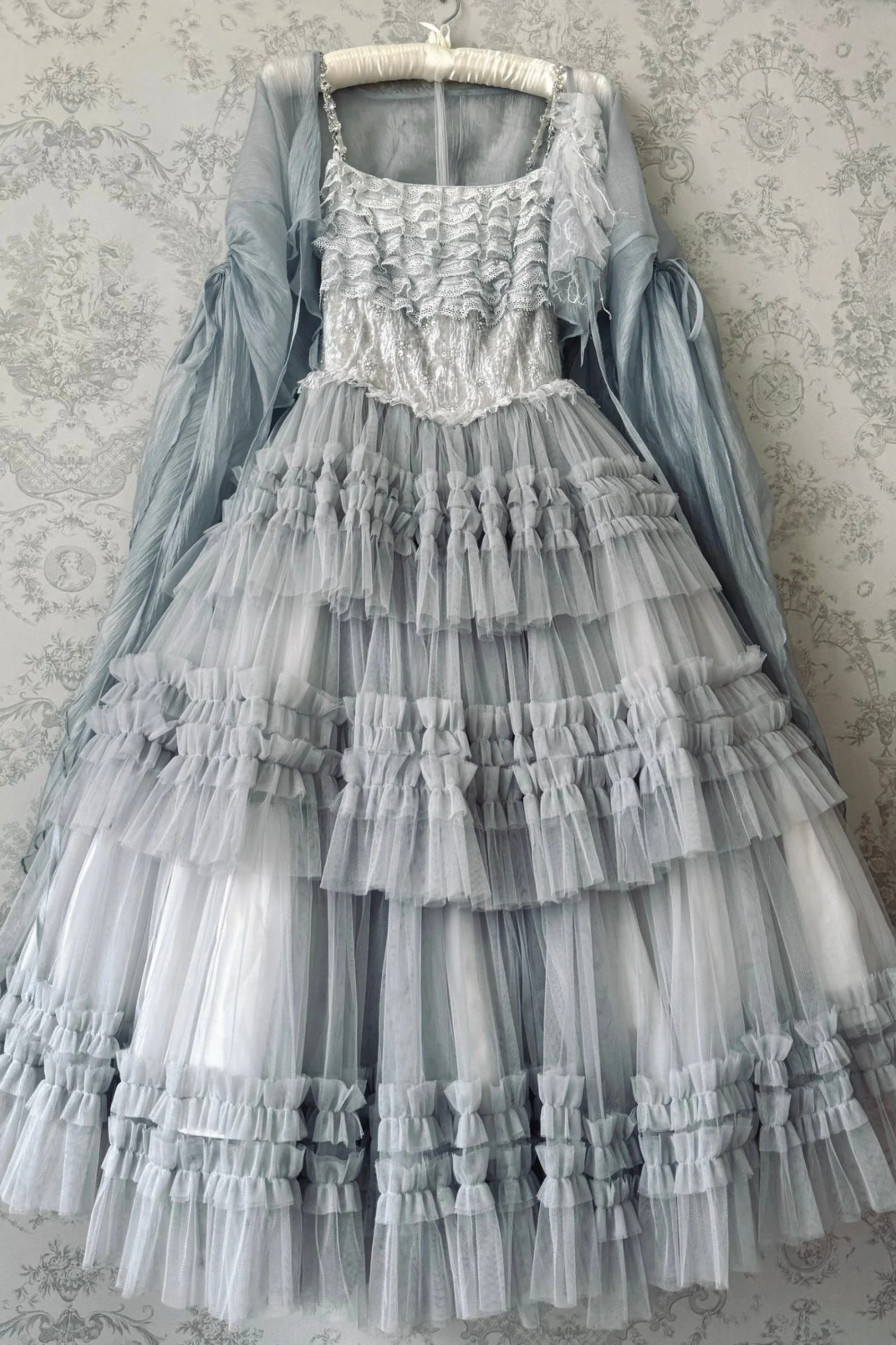 Lace Swan Lolita Camisole Dress - Image 8