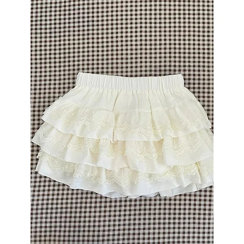 Lace suspenders two piece set - Image 3