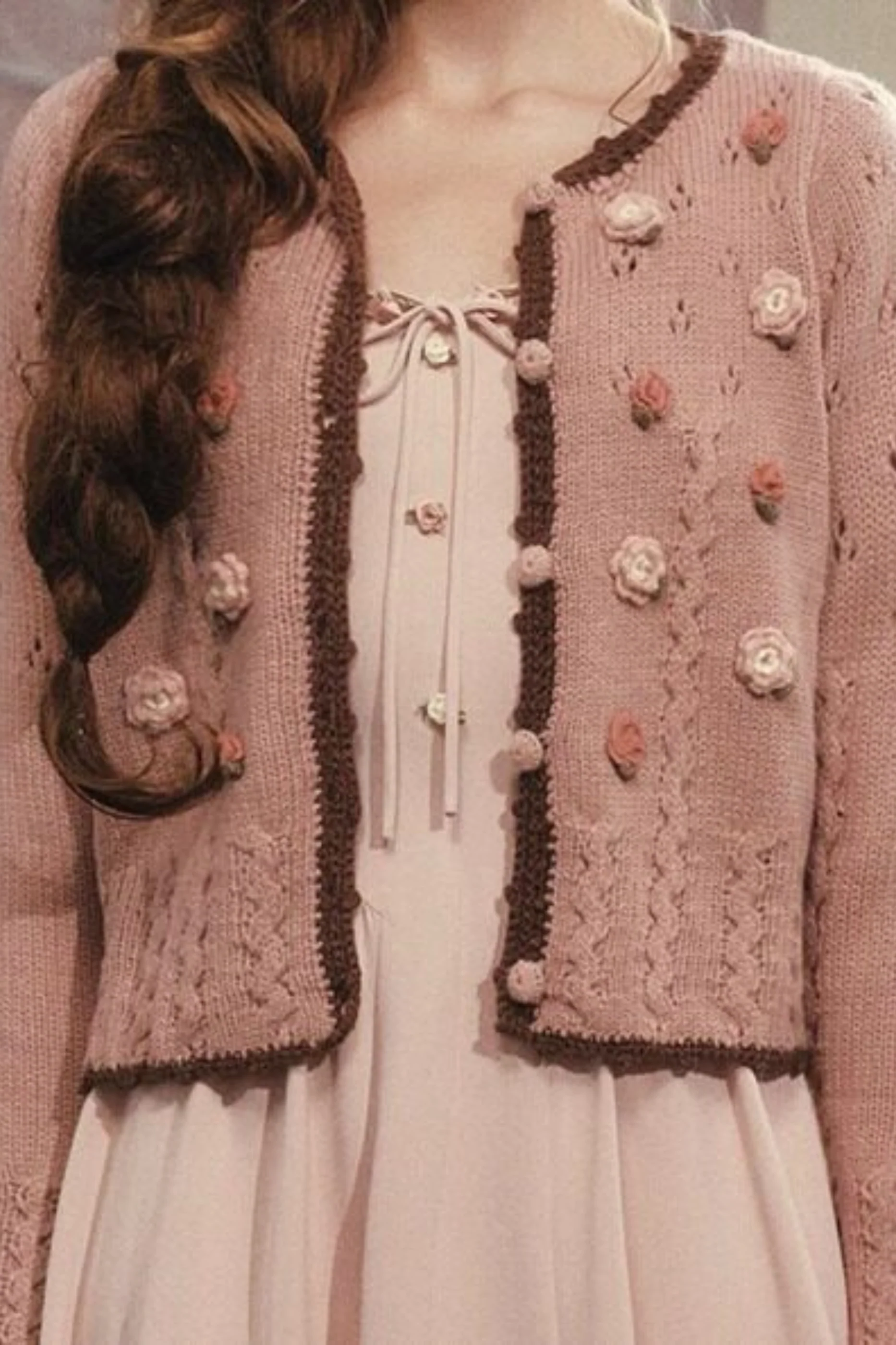Lace Maid Rose Diary Dress + Garden Cardigan - Image 12