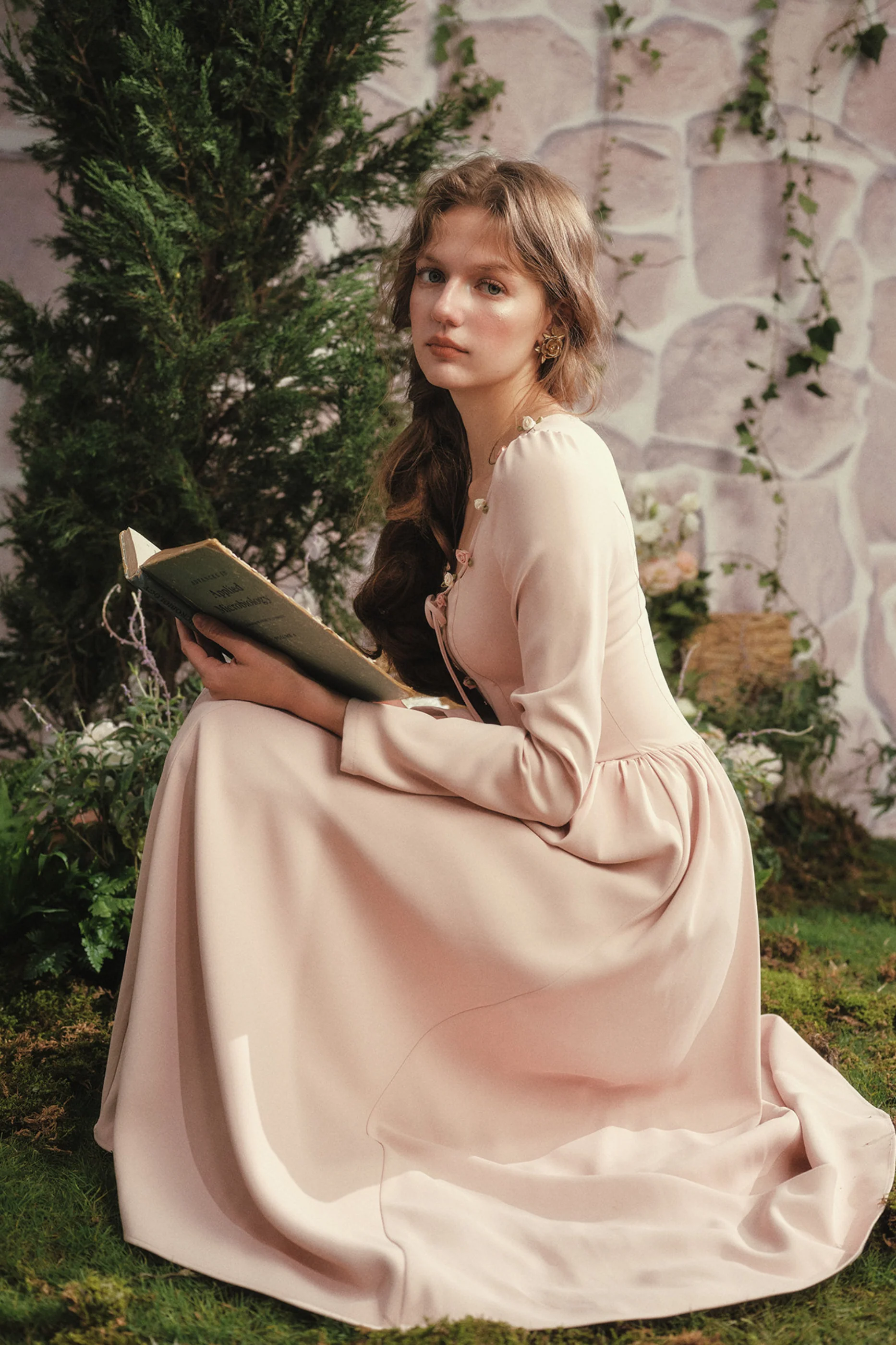 Lace Maid Rose Diary Dress + Garden Cardigan - Image 8