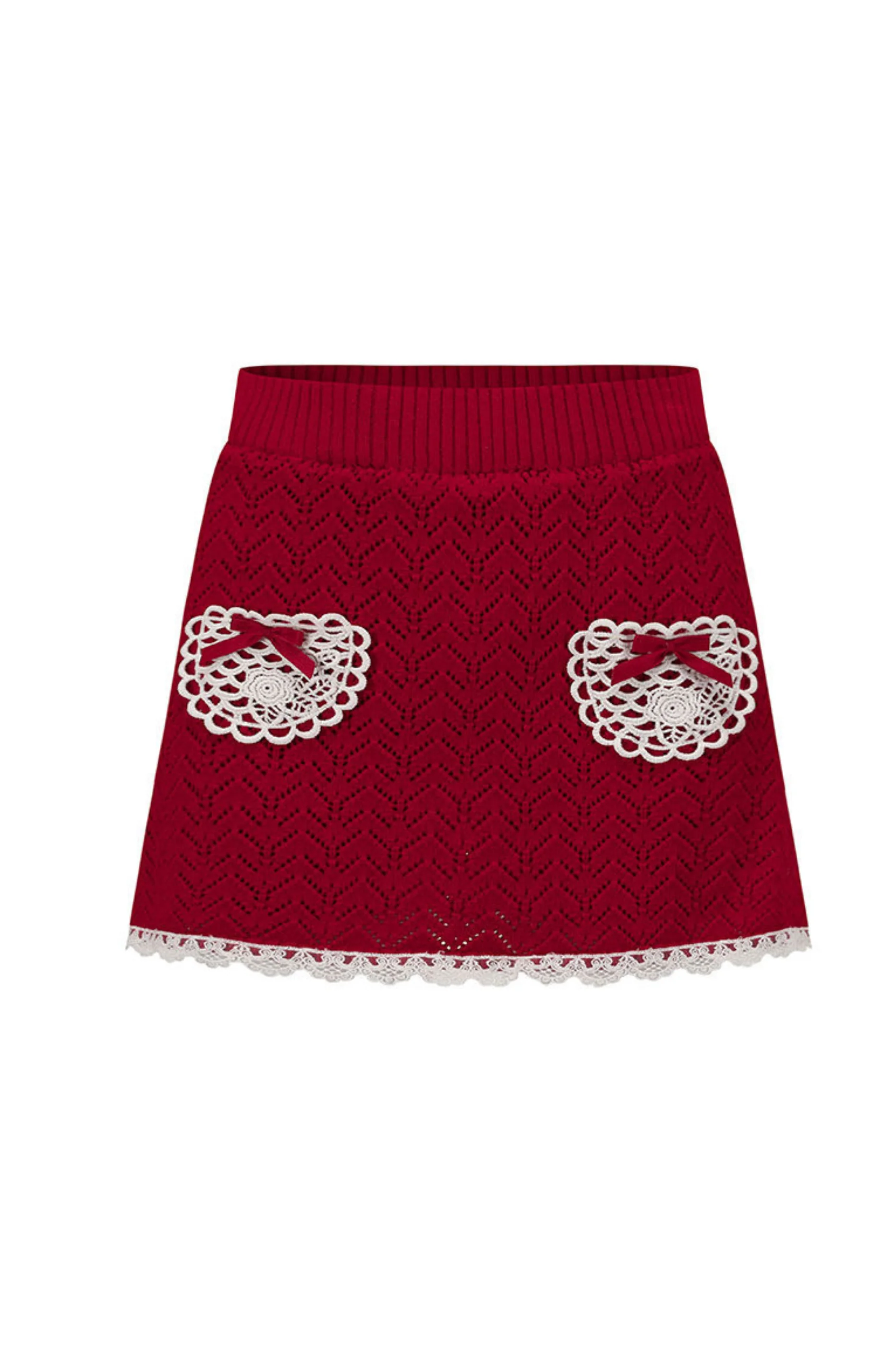 Lace Maid Belly Knit + Short Skirt + Long Skirt - Image 17