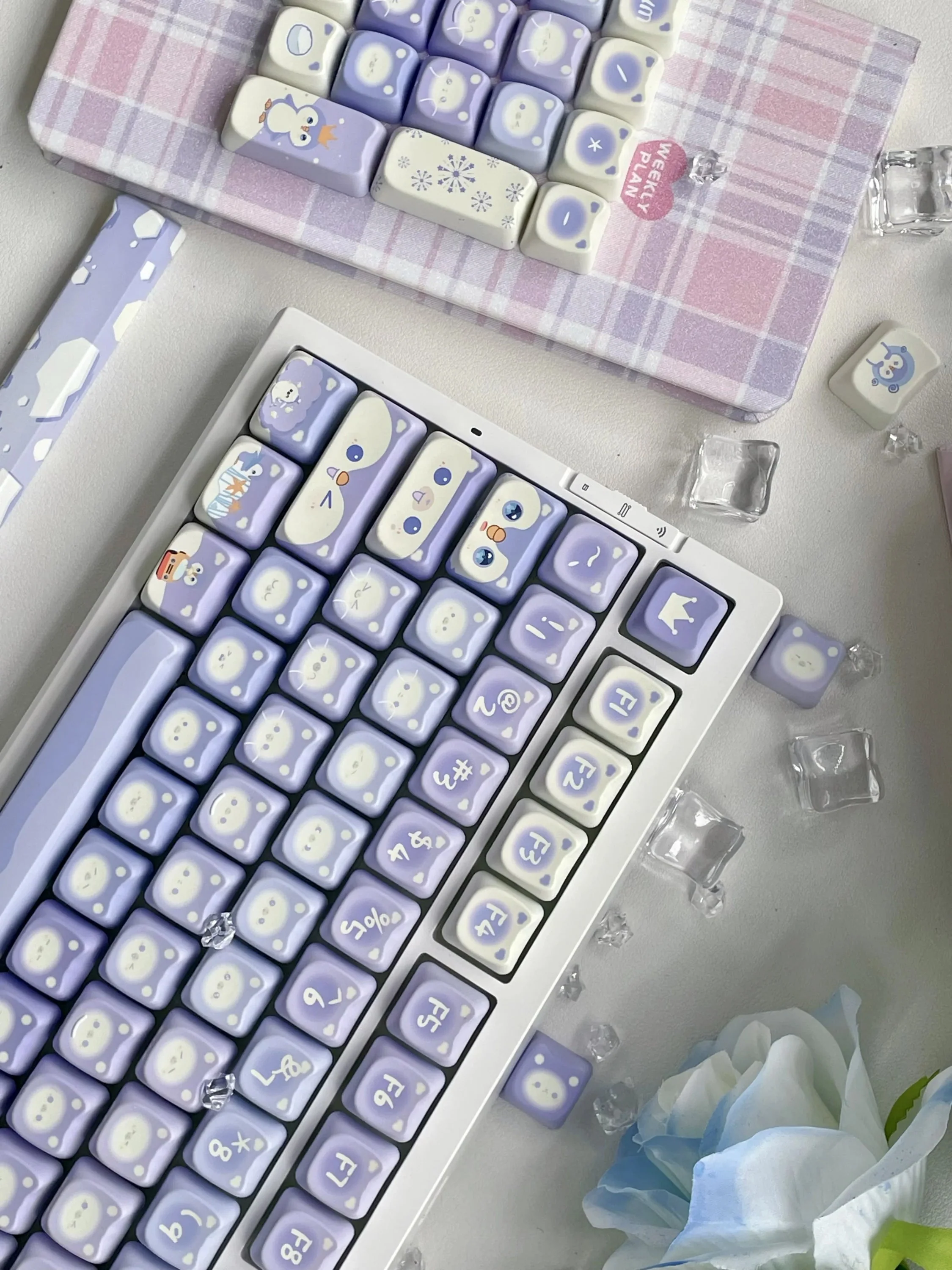 Lavender Penguin Full Key Cap Set - Image 25