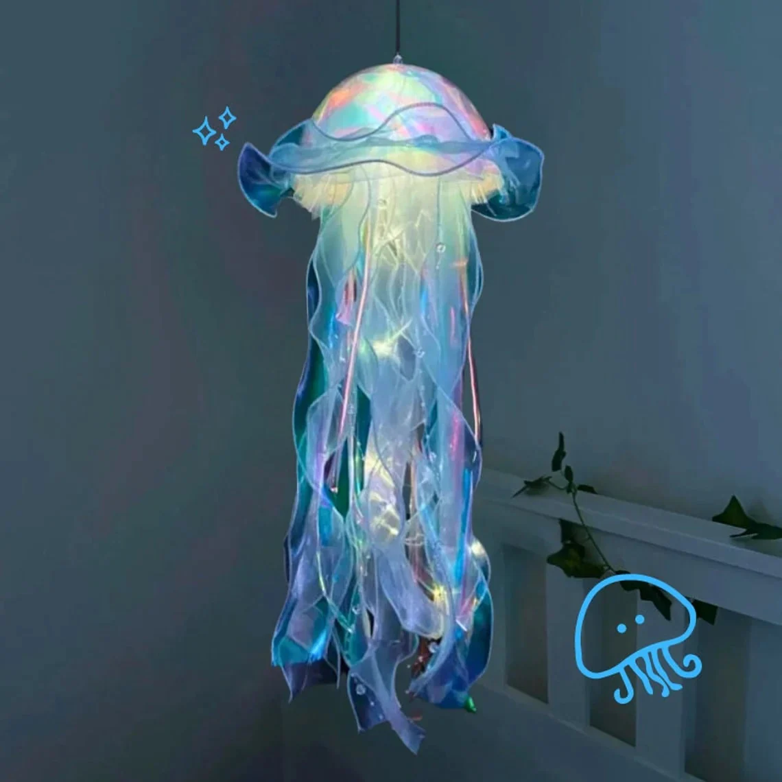 LED Jellyfish Lamp - Image 3