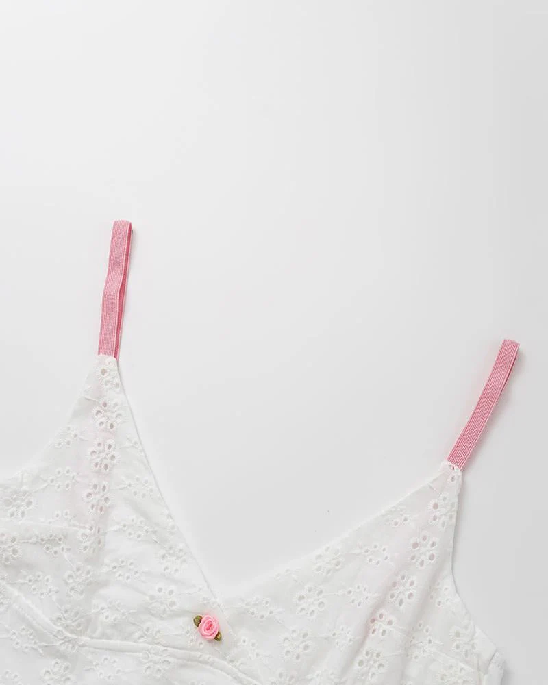 Lianna Lace Tank Top - Image 4