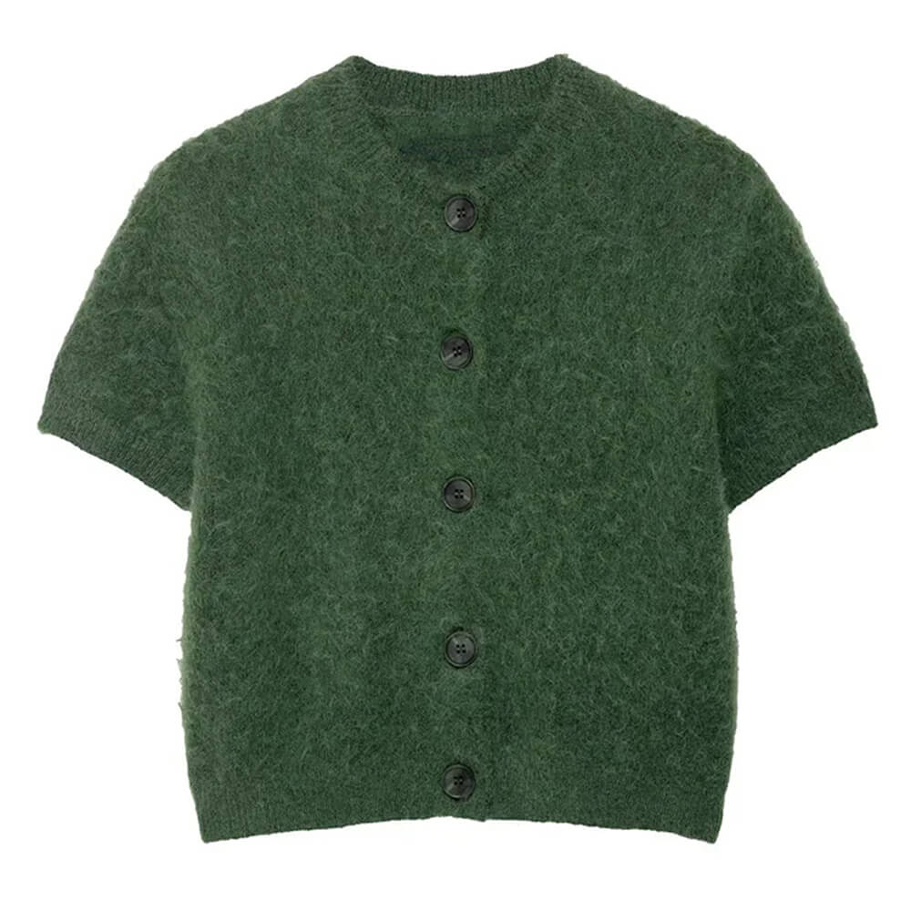 Library Crush Fuzzy Knit Top - Image 3