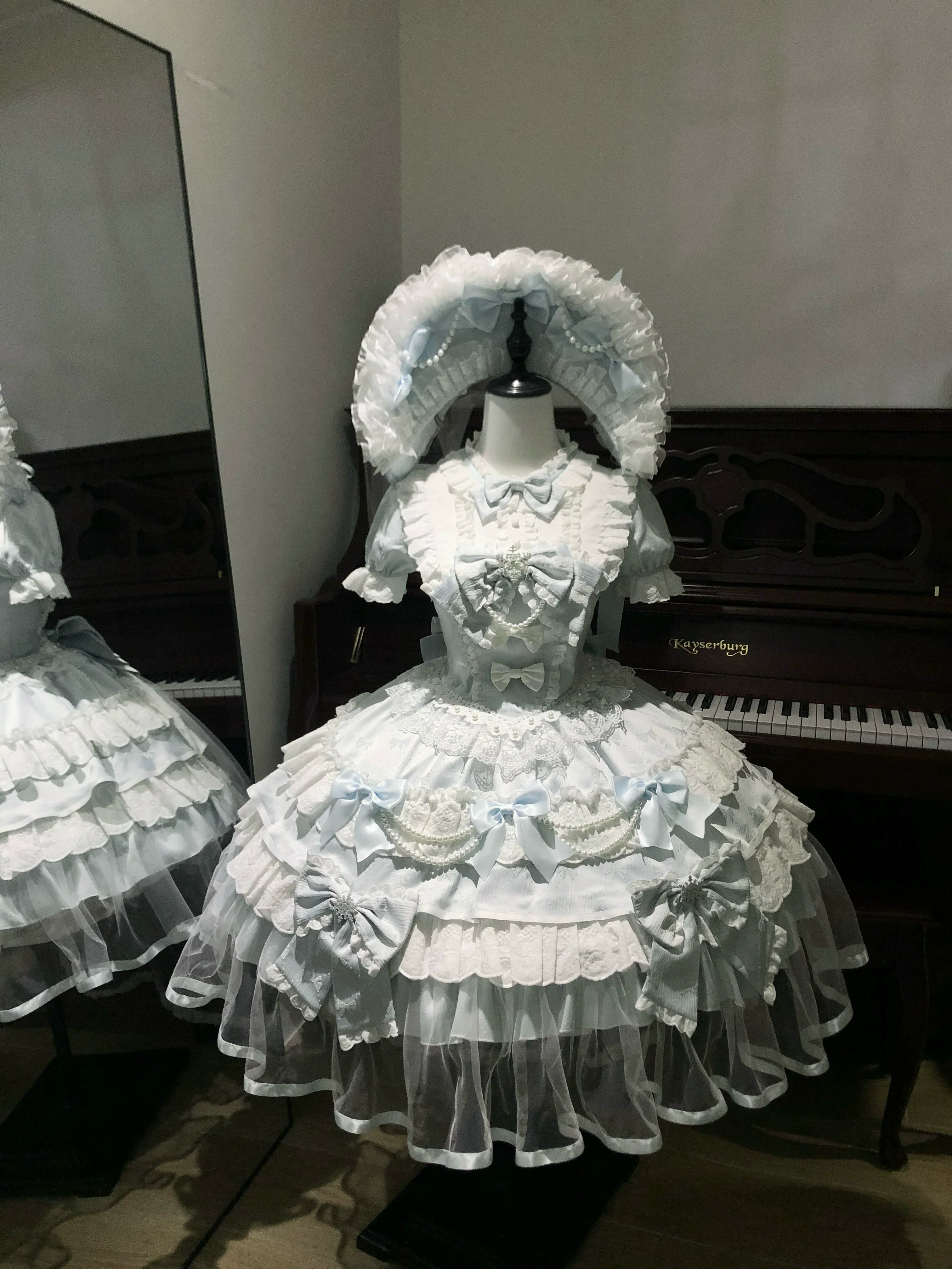 [February 8 Reservation Deadline]Pink Blue Tiered Lace Ribbon Princess Series Accessories - Image 27