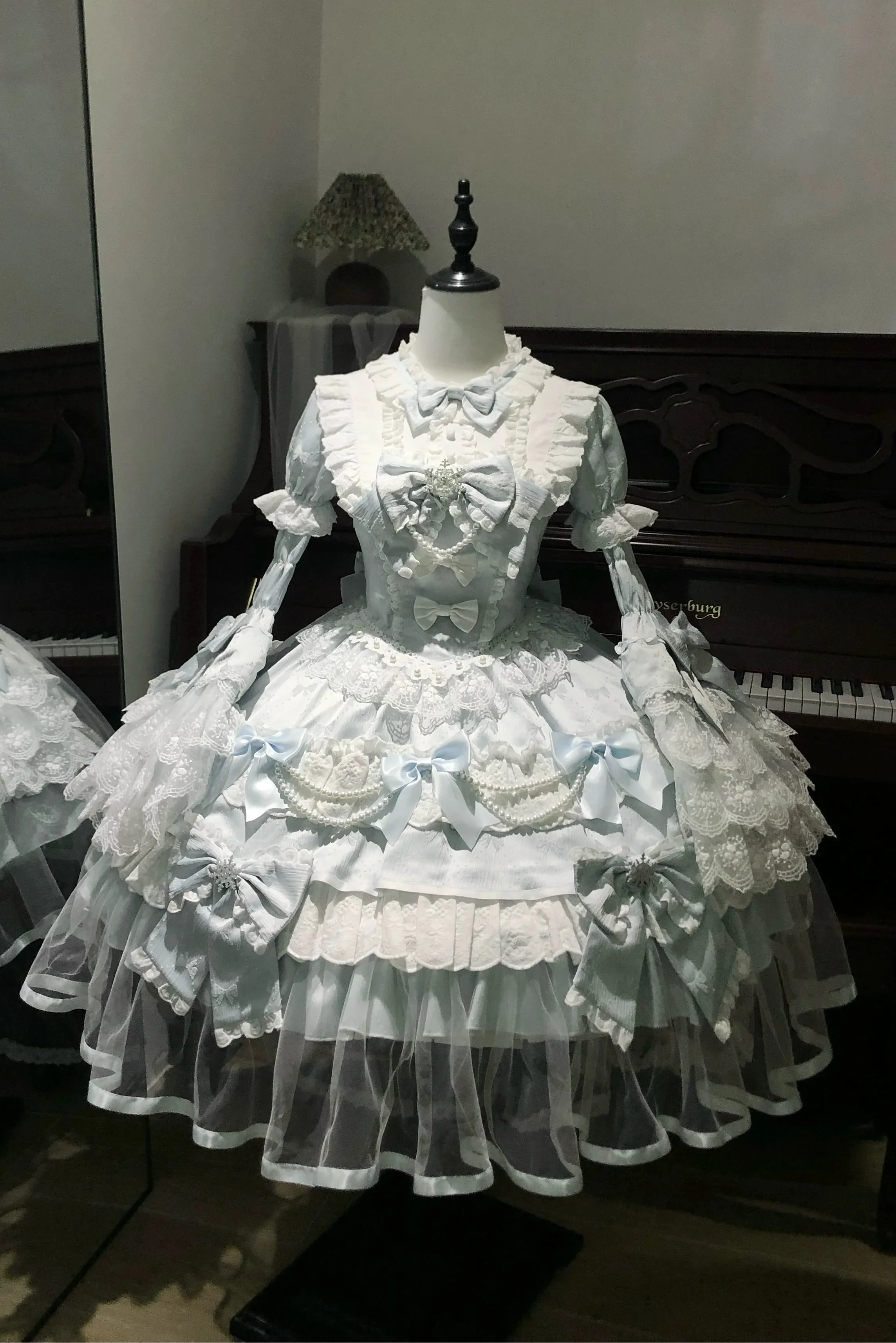 [February 8 Reservation Deadline]Pink Blue Tiered Lace Ribbon Princess Series Accessories - Image 28