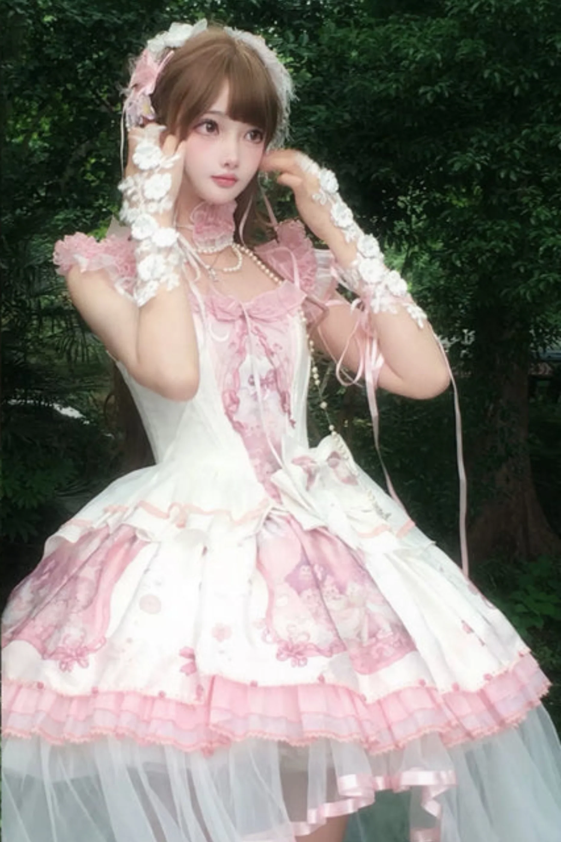 Dreamcore Ballet Lolita Top + Skirt - Image 5