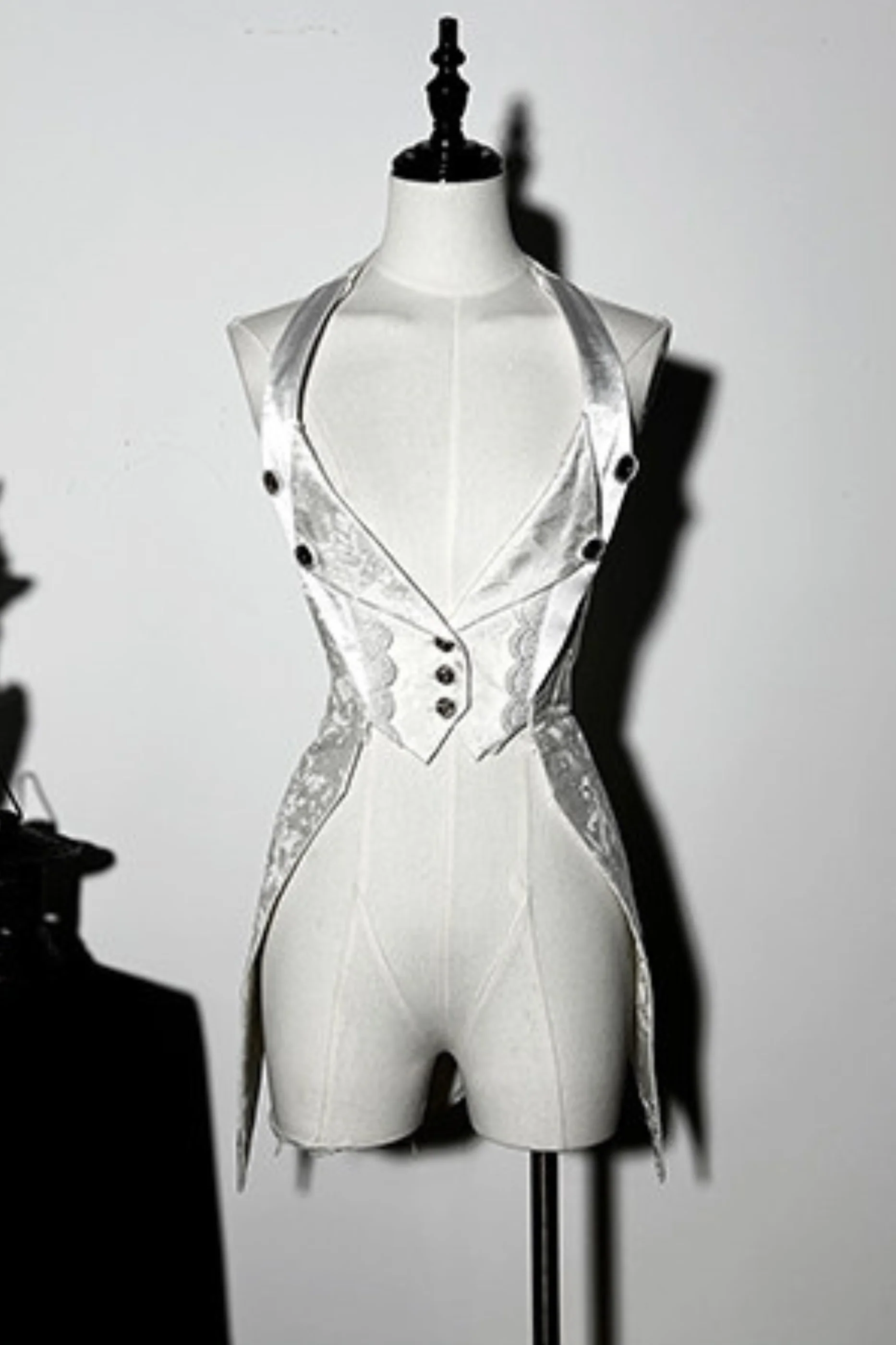 Fishbone Bustier Lolita Skirt + Shirt + Vest + Tail + Pants - Image 27