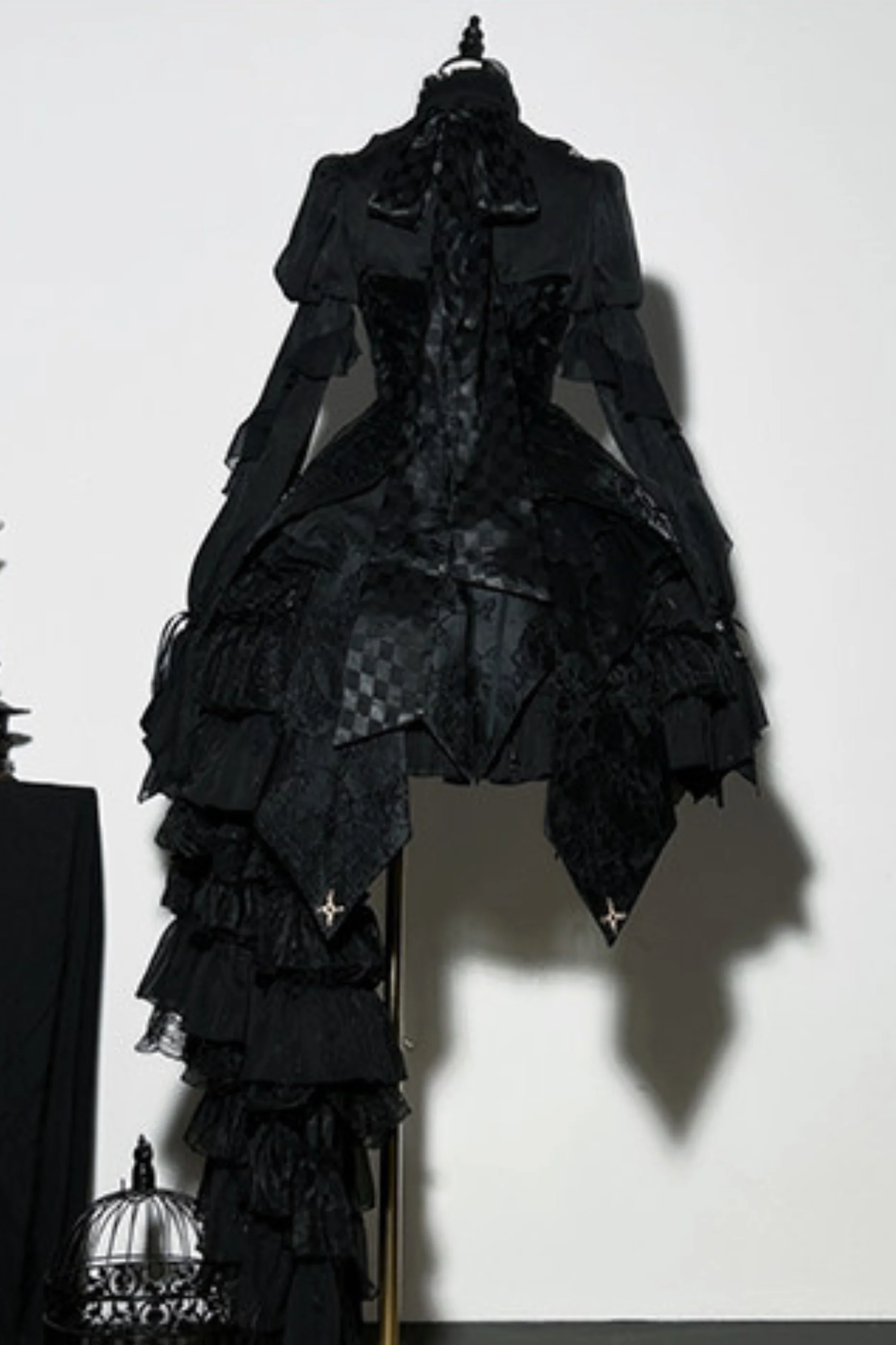 Fishbone Bustier Lolita Skirt + Shirt + Vest + Tail + Pants - Image 35