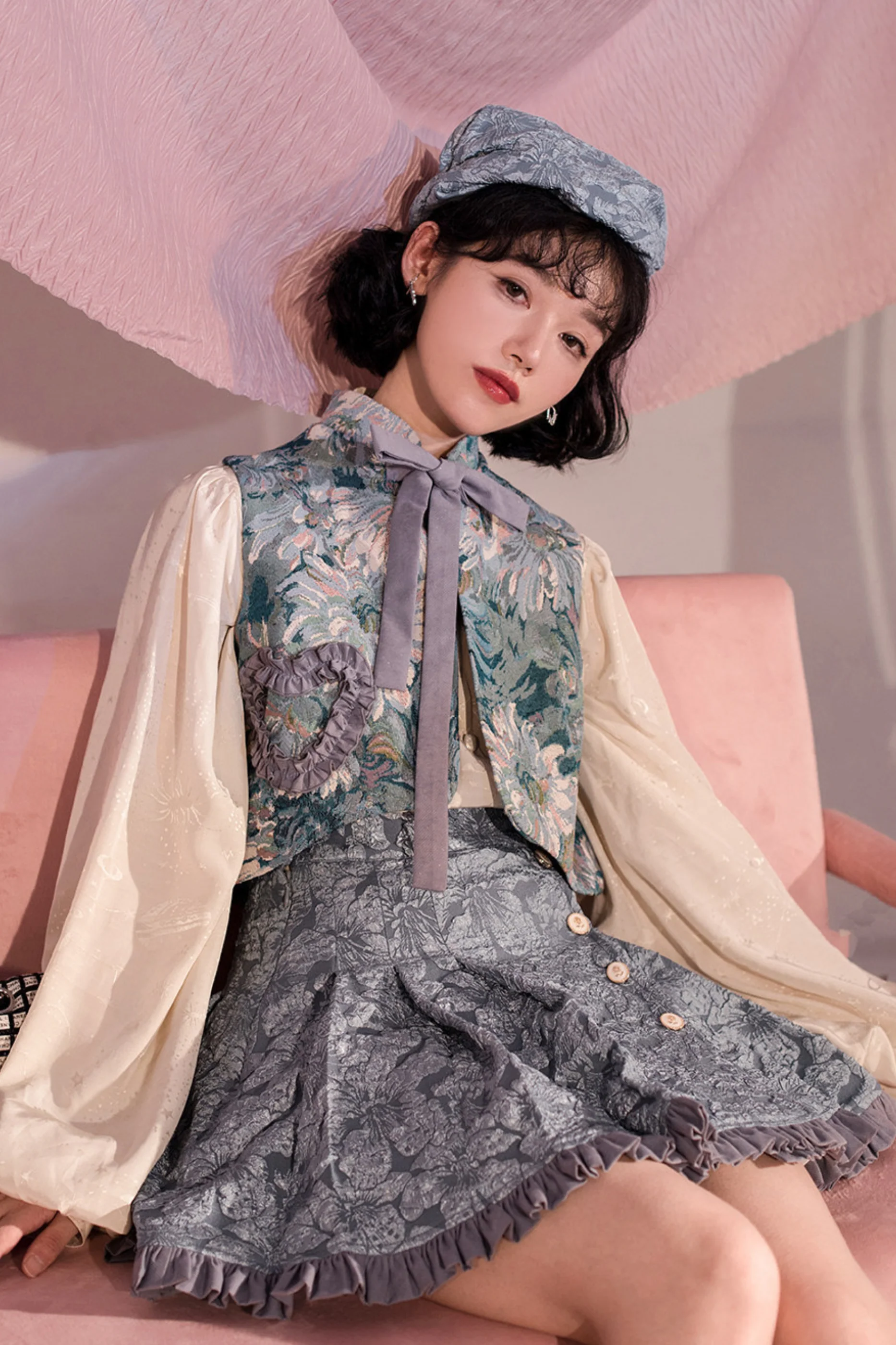 Golden Night Lolita Blouse - Image 16