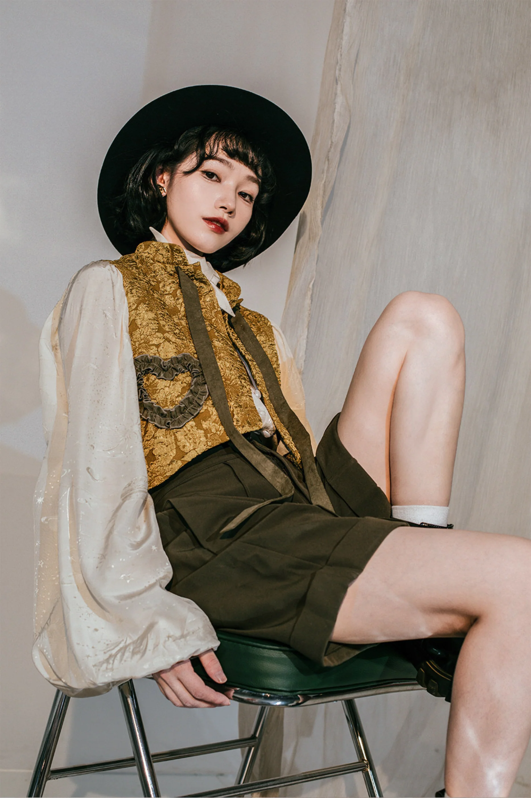 Golden Night Lolita Blouse - Image 27
