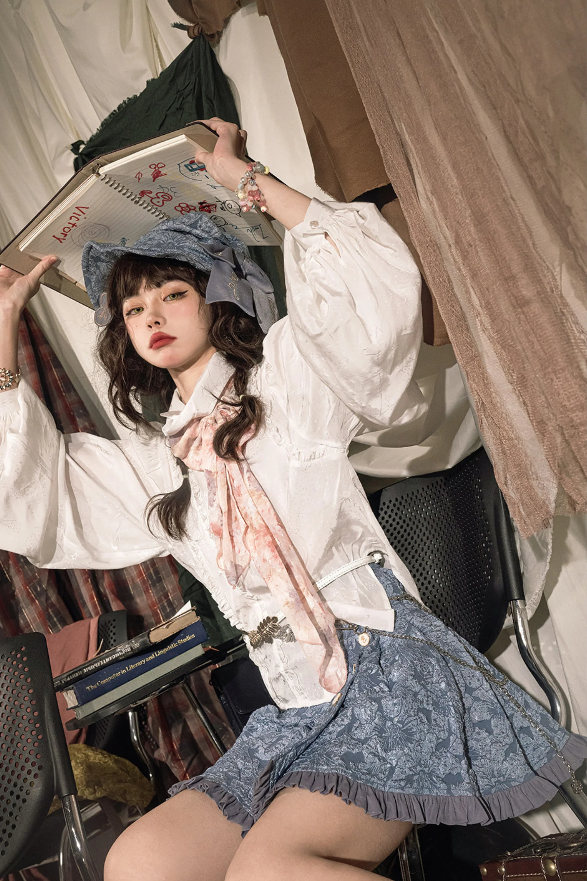 Golden Night Lolita Blouse - Image 31