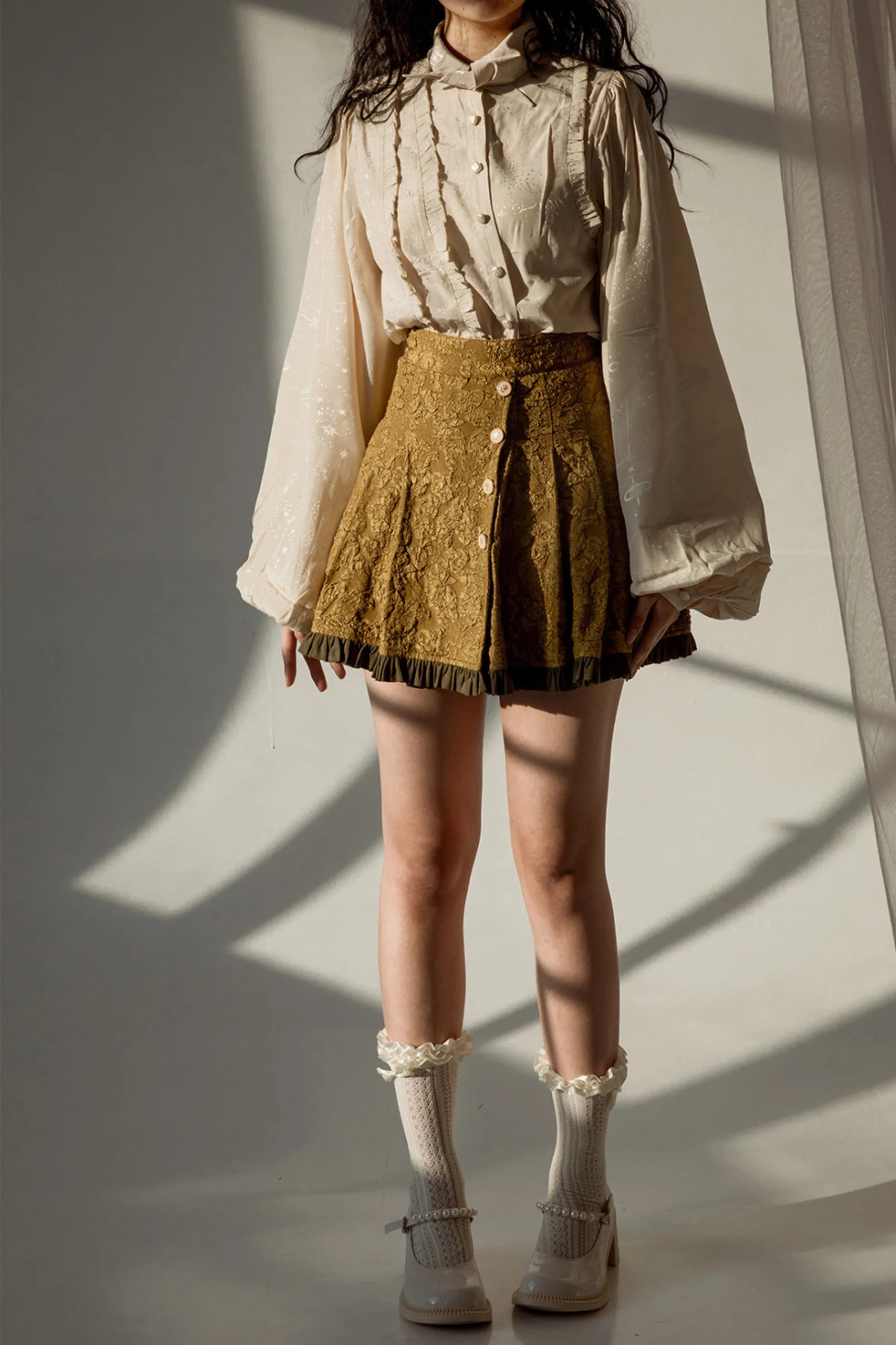 Golden Night Lolita Blouse - Image 32