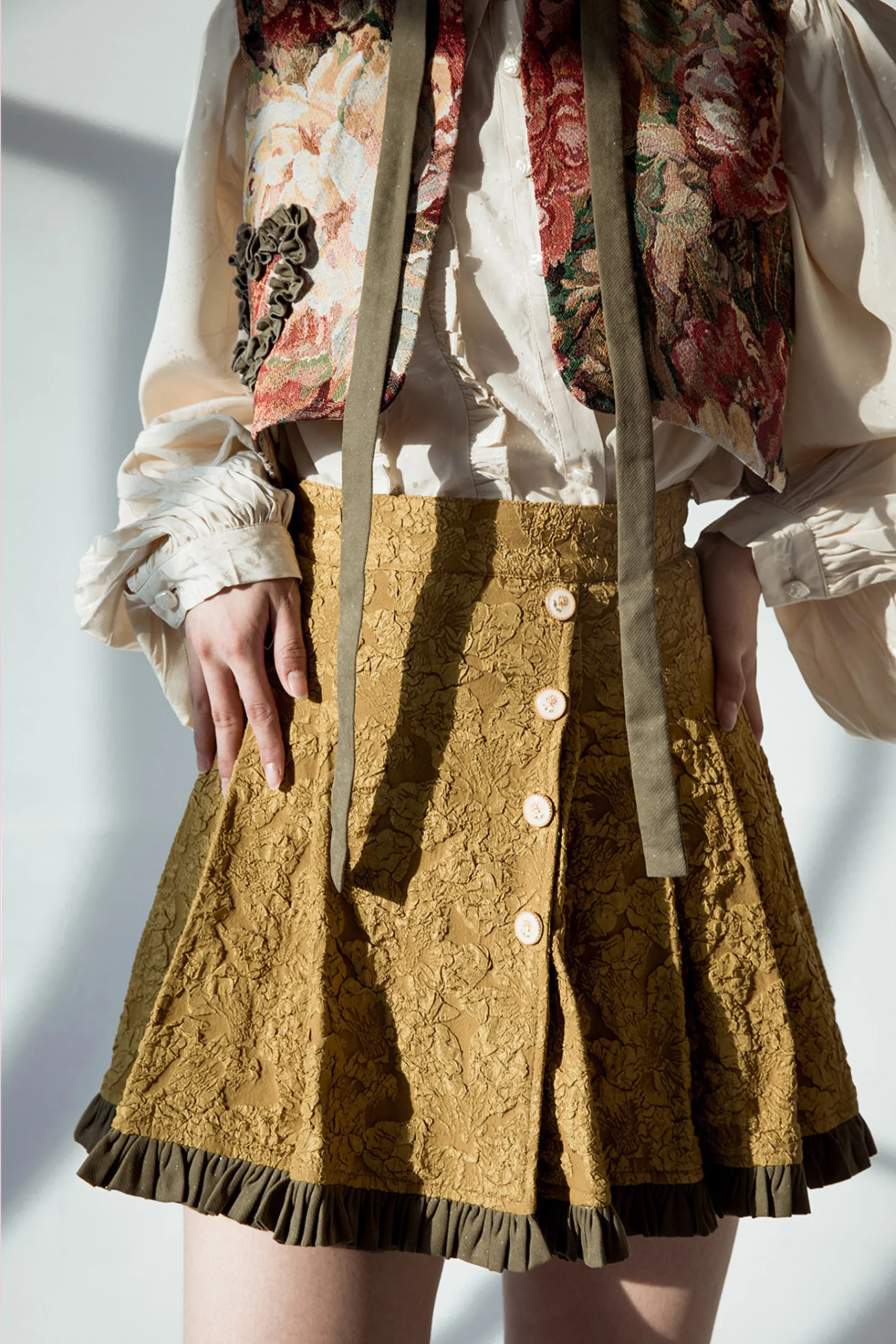Golden Night Lolita Blouse - Image 34