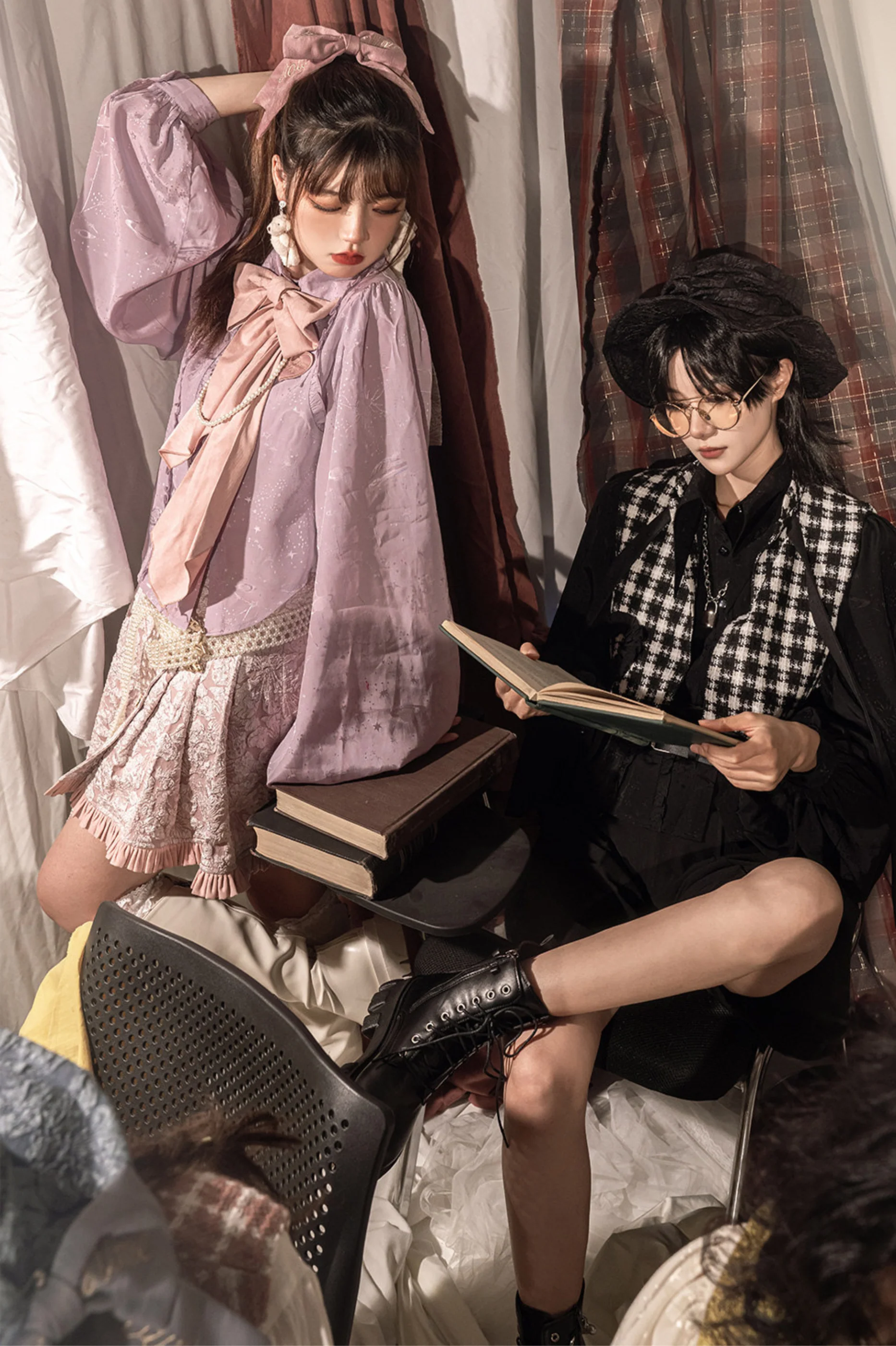 Golden Night Lolita Blouse - Image 7