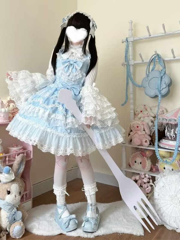 Lolita Gorgeous JSK Suspender Dress - Image 3