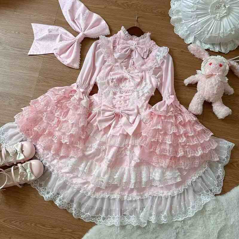 Lolita Gorgeous JSK Suspender Dress - Image 4
