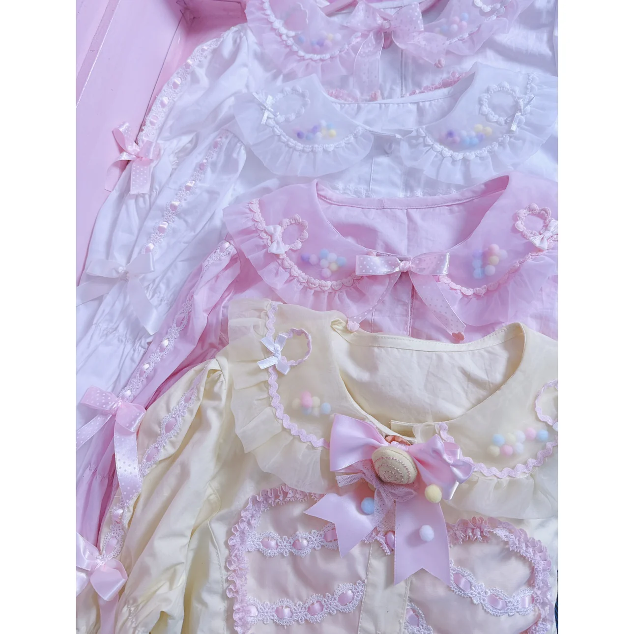 Lolita Inner Cotton Shirt - Image 3