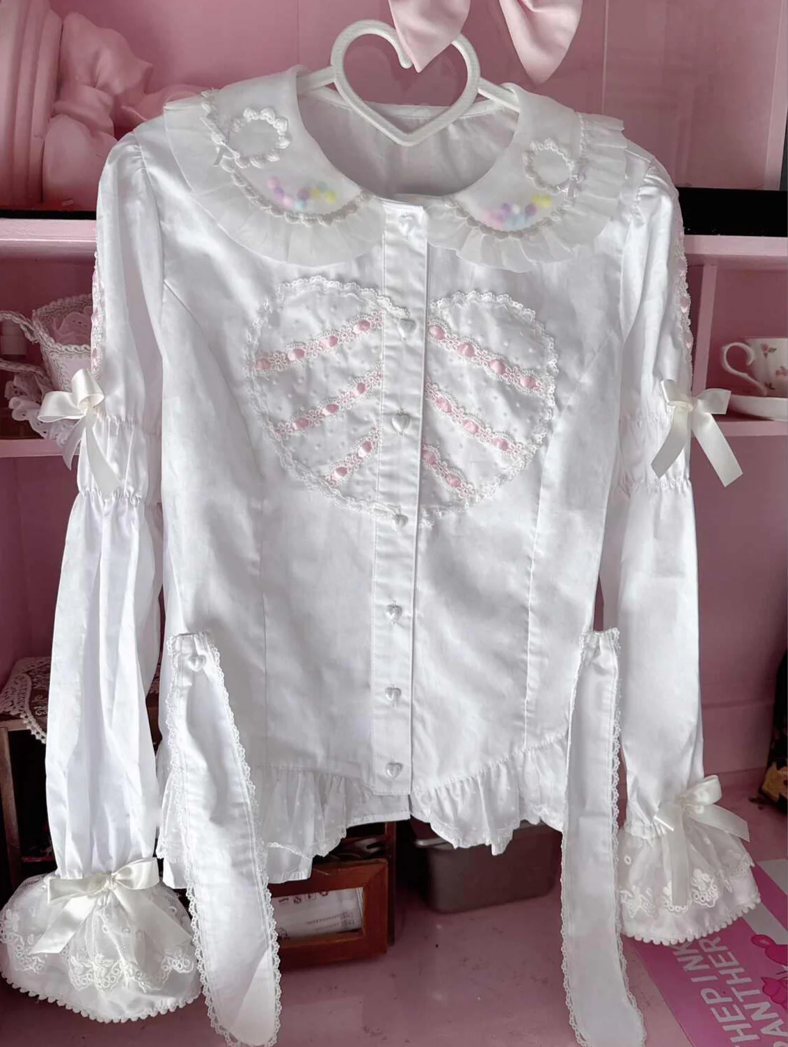 Lolita Inner Cotton Shirt - Image 4