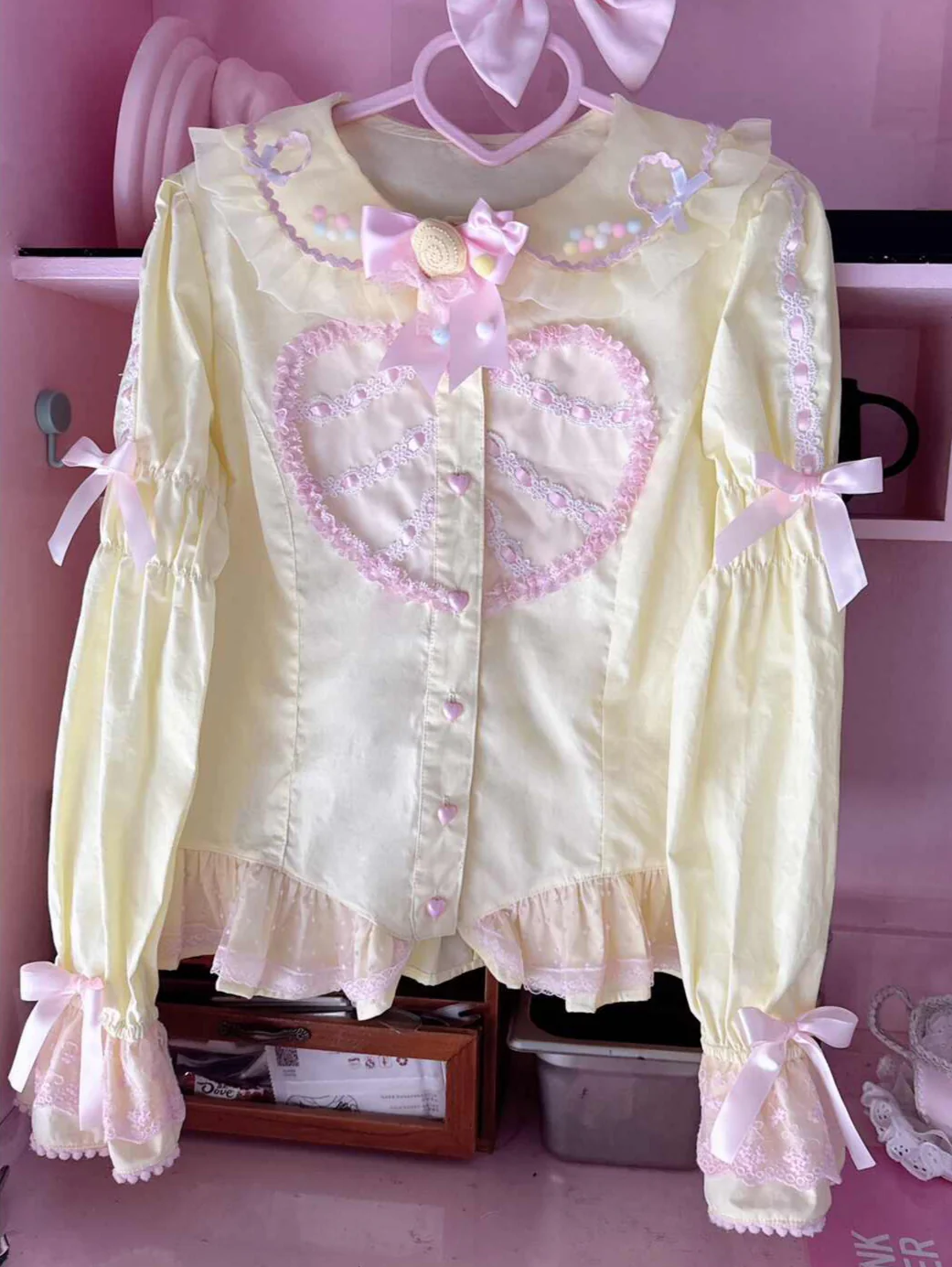 Lolita Inner Cotton Shirt - Image 5