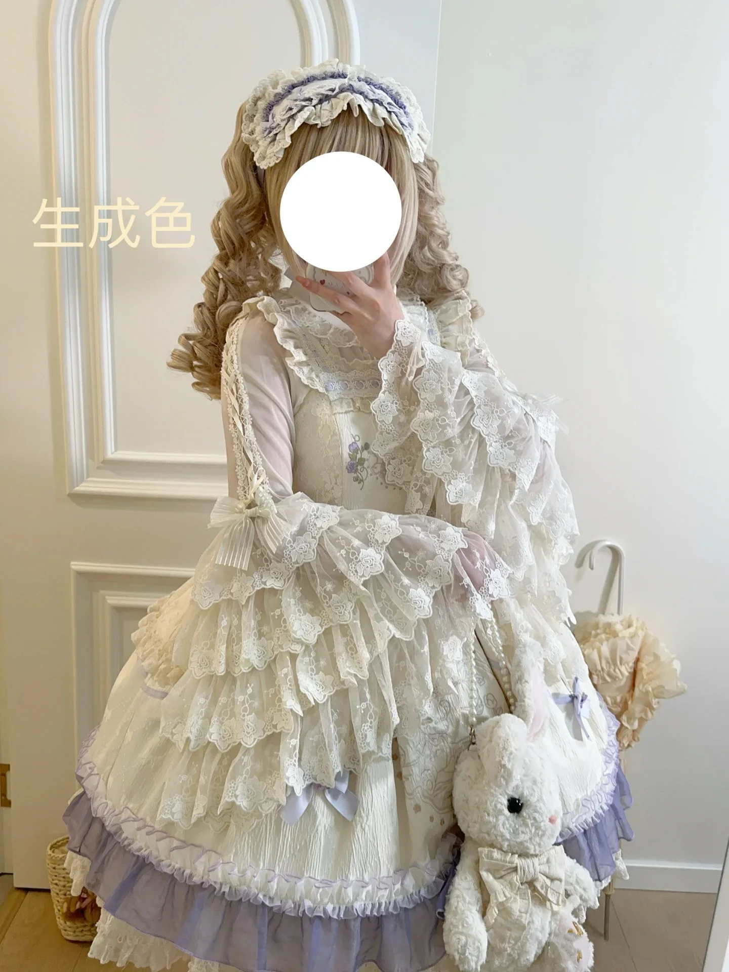 Lolita long-sleeved inner shirt - Image 4