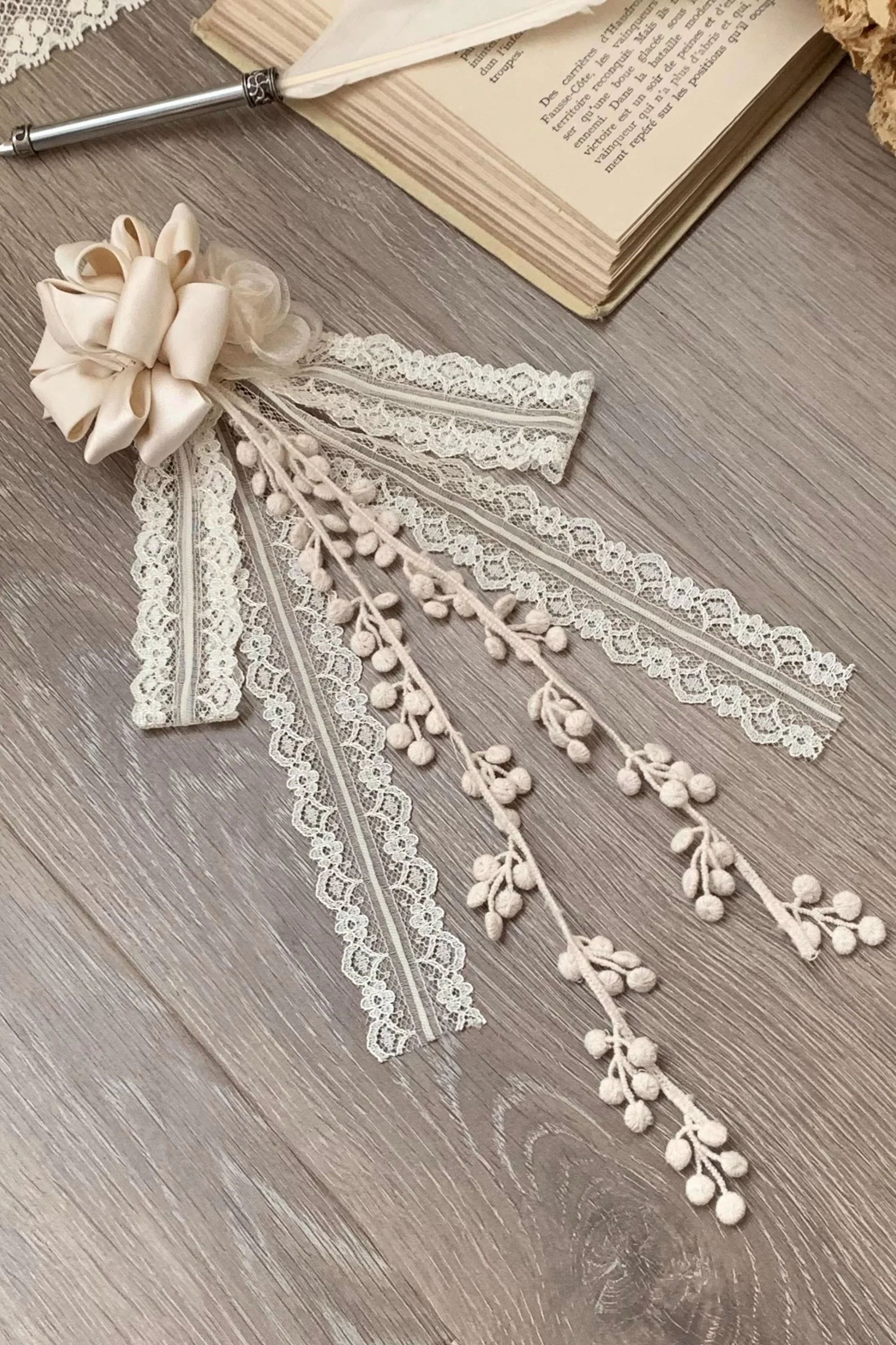 [Pre-order] Retro Elegant Inner + Top + Skirt + Accessories - Image 27