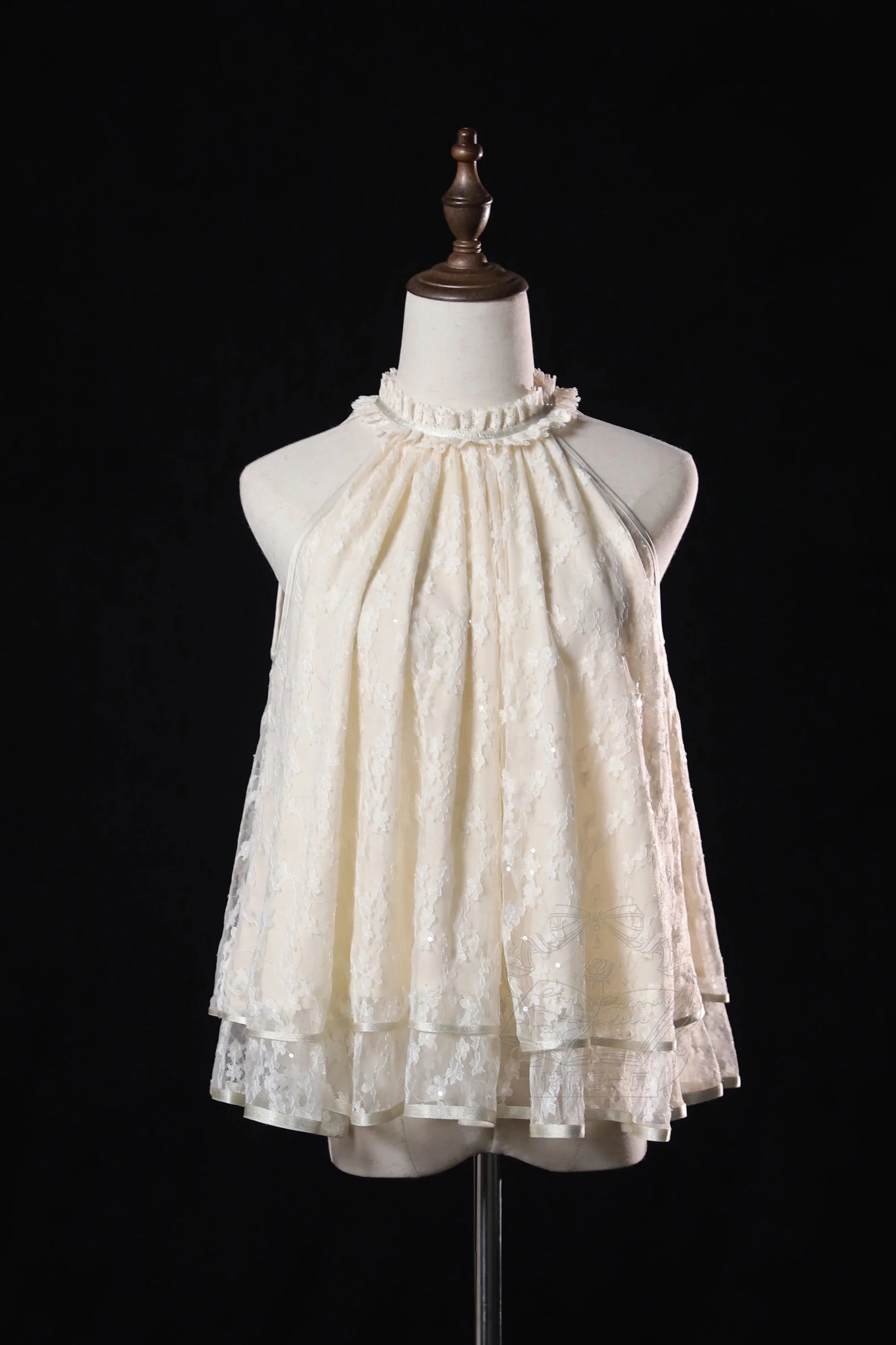 [Pre-order] Retro Elegant Inner + Top + Skirt + Accessories - Image 29