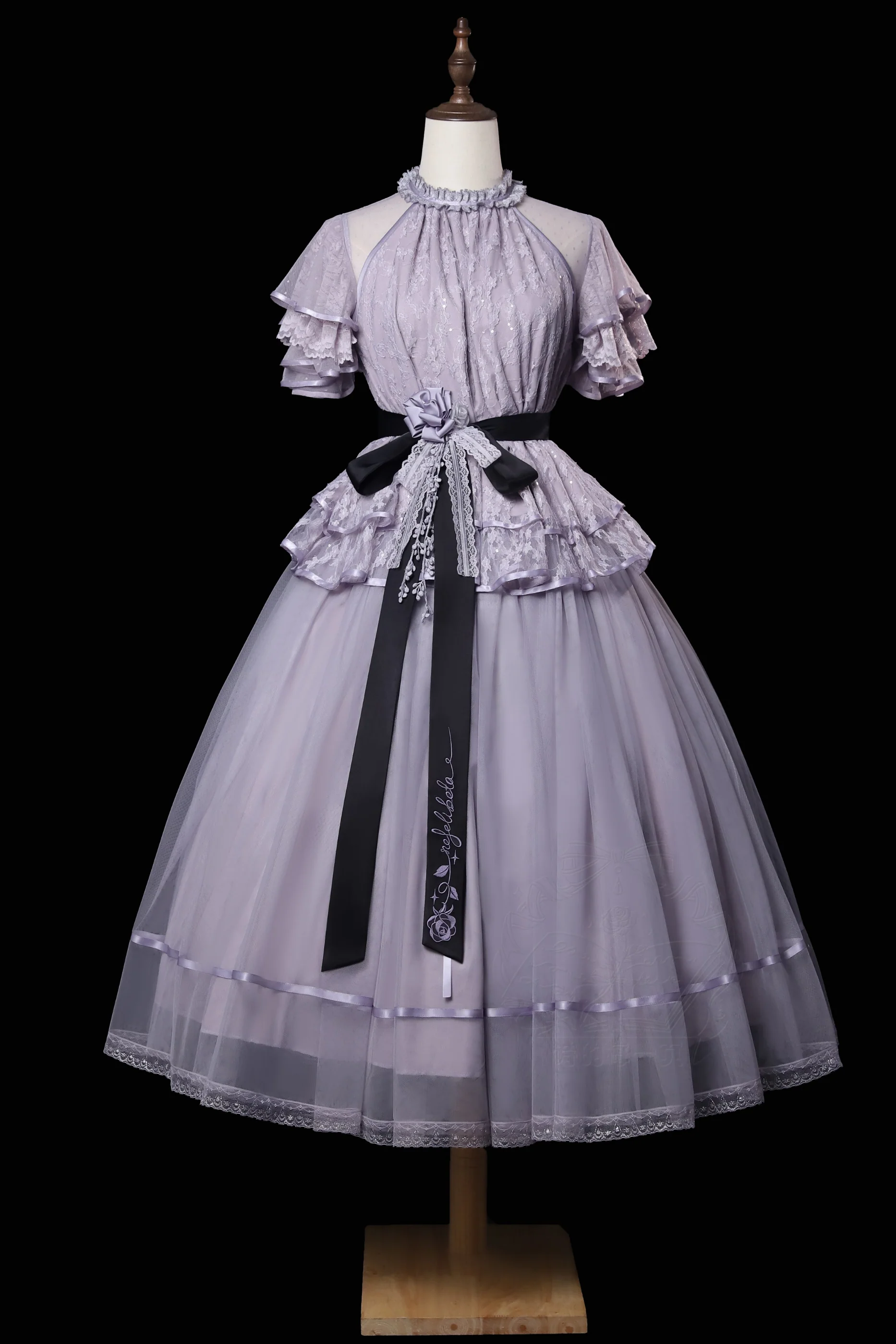 [Pre-order] Retro Elegant Inner + Top + Skirt + Accessories - Image 45