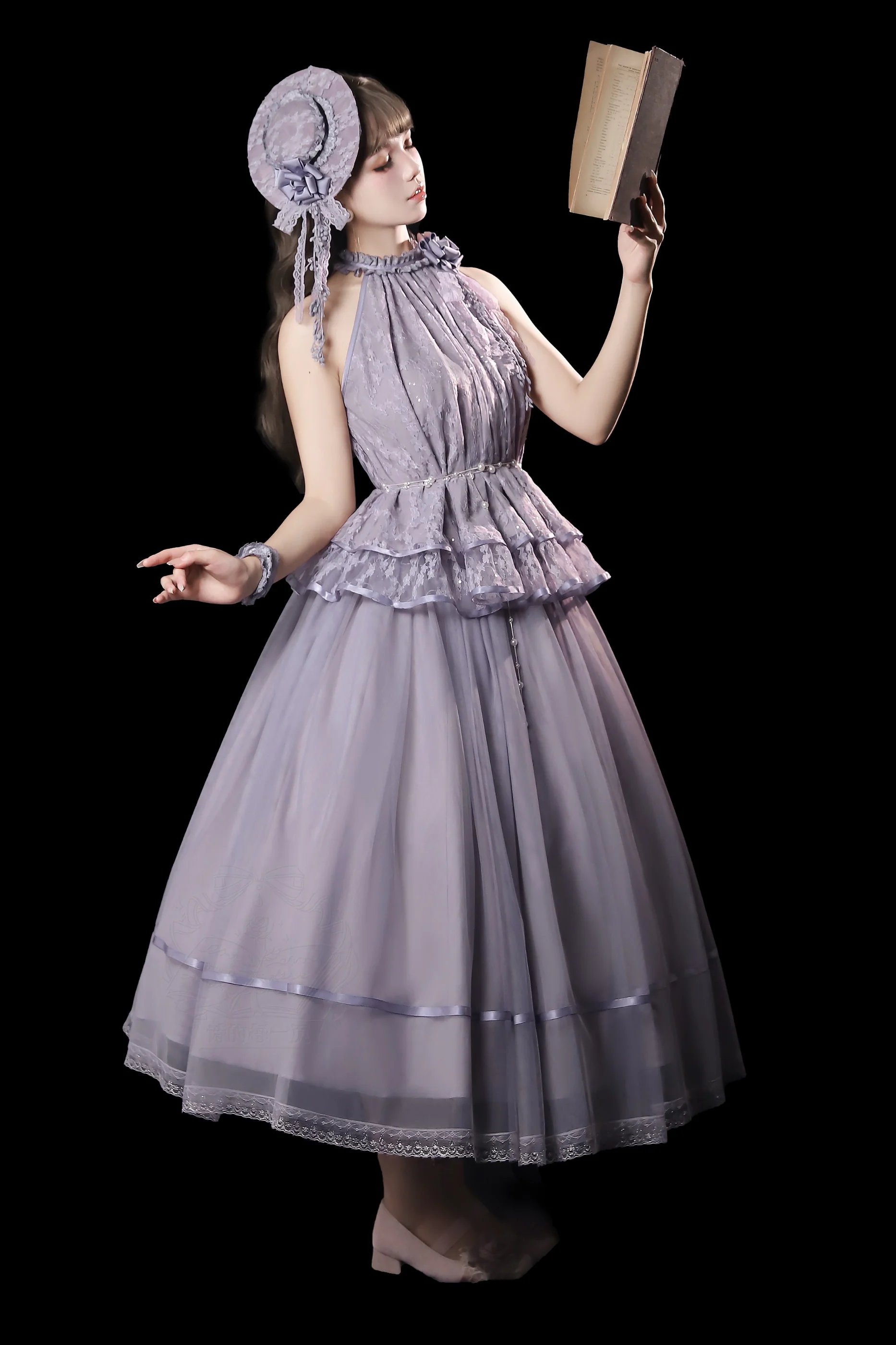 [Pre-order] Retro Elegant Inner + Top + Skirt + Accessories - Image 51