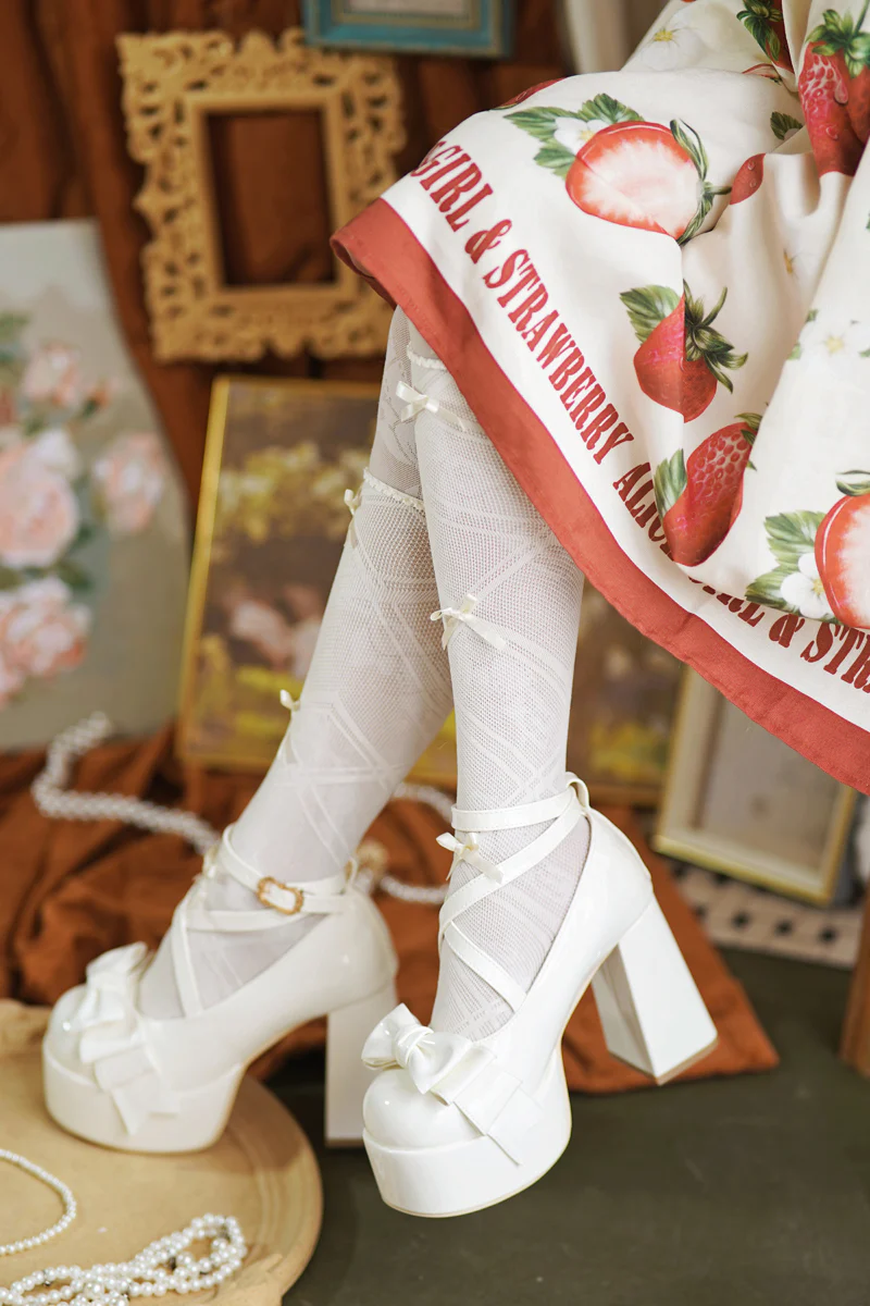 Lolita Princess Flower Shoes - Image 2