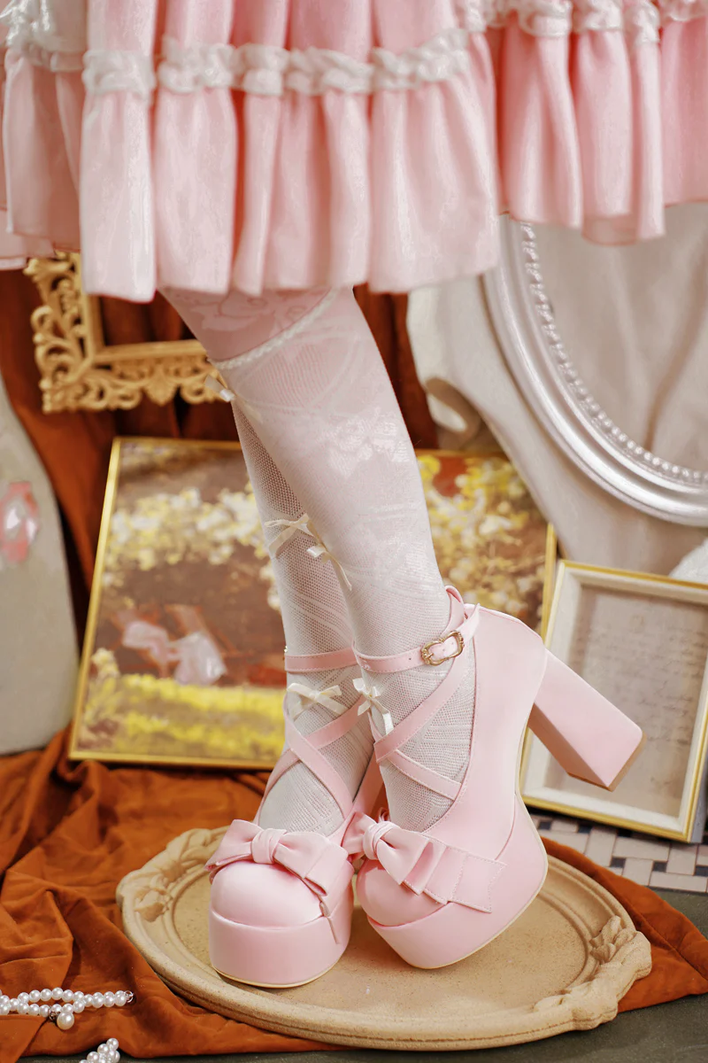 Lolita Princess Flower Shoes - Image 4